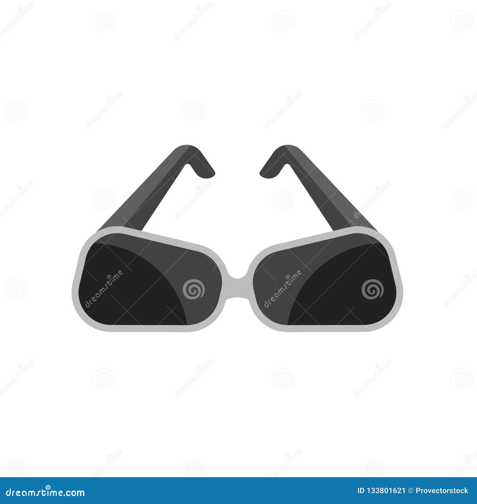 Sunglasses Icon Vector Sign and Symbol Isolated on White Background