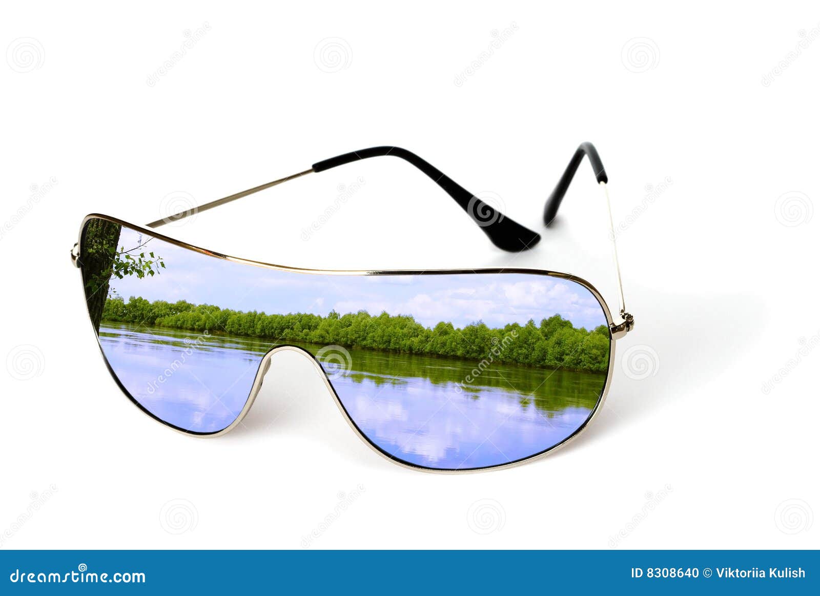 Sunglasses with reflection stock photo. Image of accessory 8308640