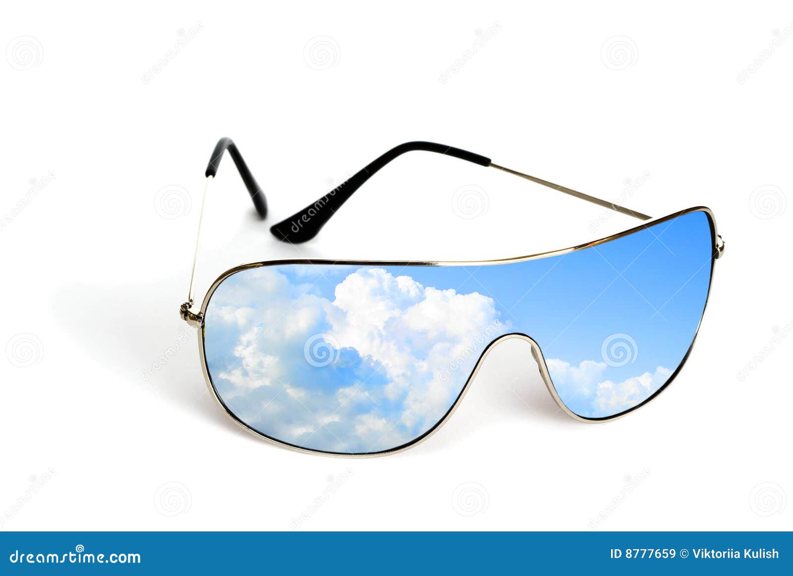Sunglasses with reflection stock image. Image of reflection 8777659