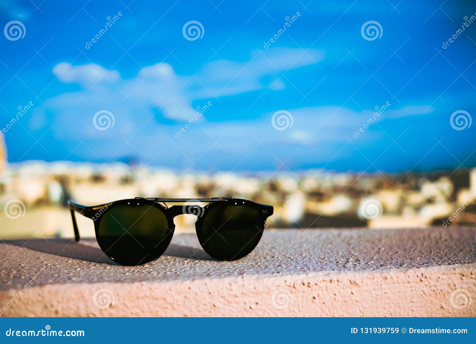 Sunglasses on the Rooftops of Malta Stock Image Image of capture
