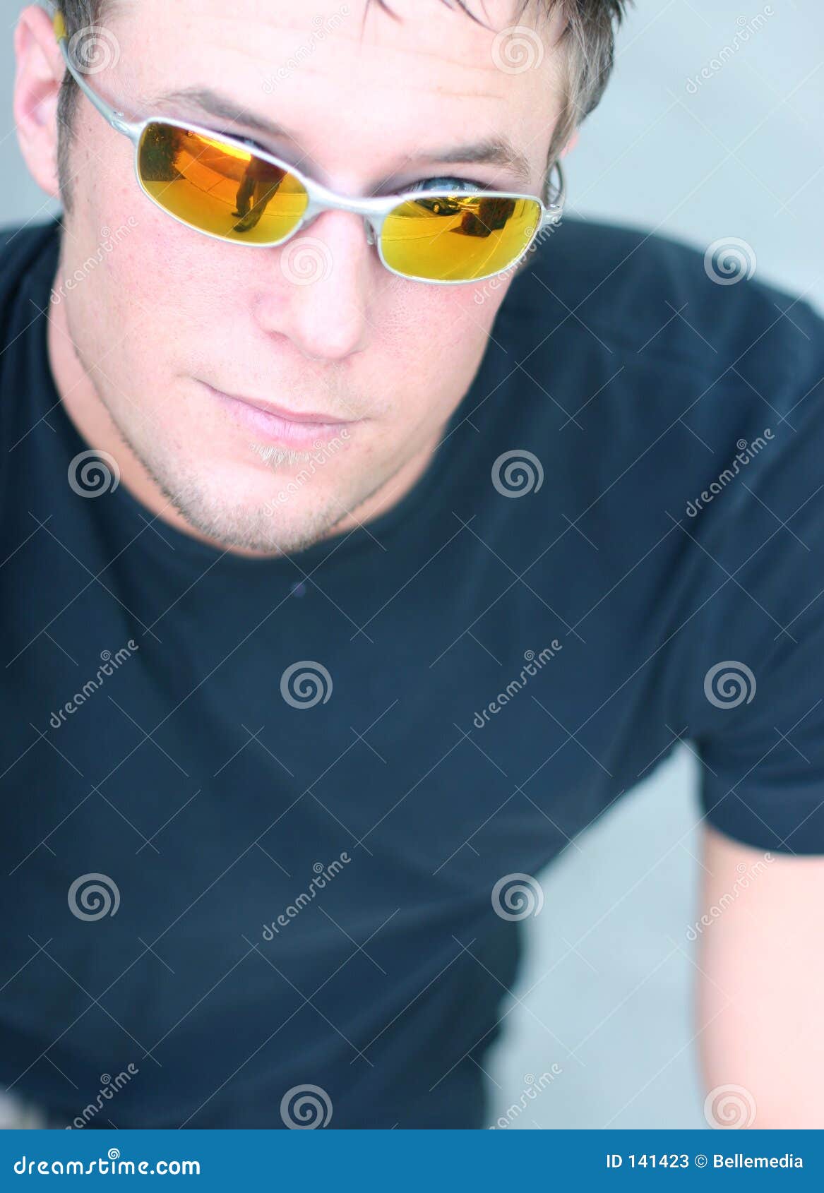 Sunglasses on Young Man stock image. Image of express, urban - 141423