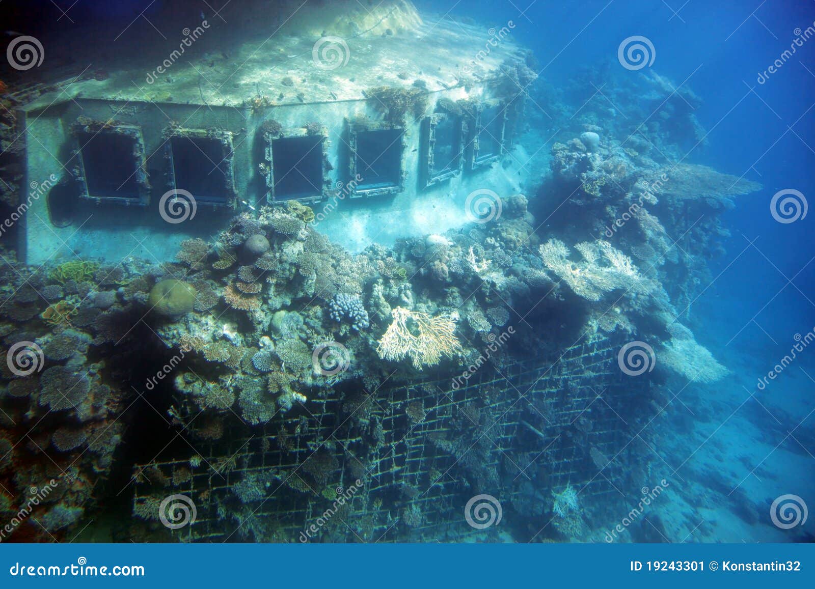 sunken ship