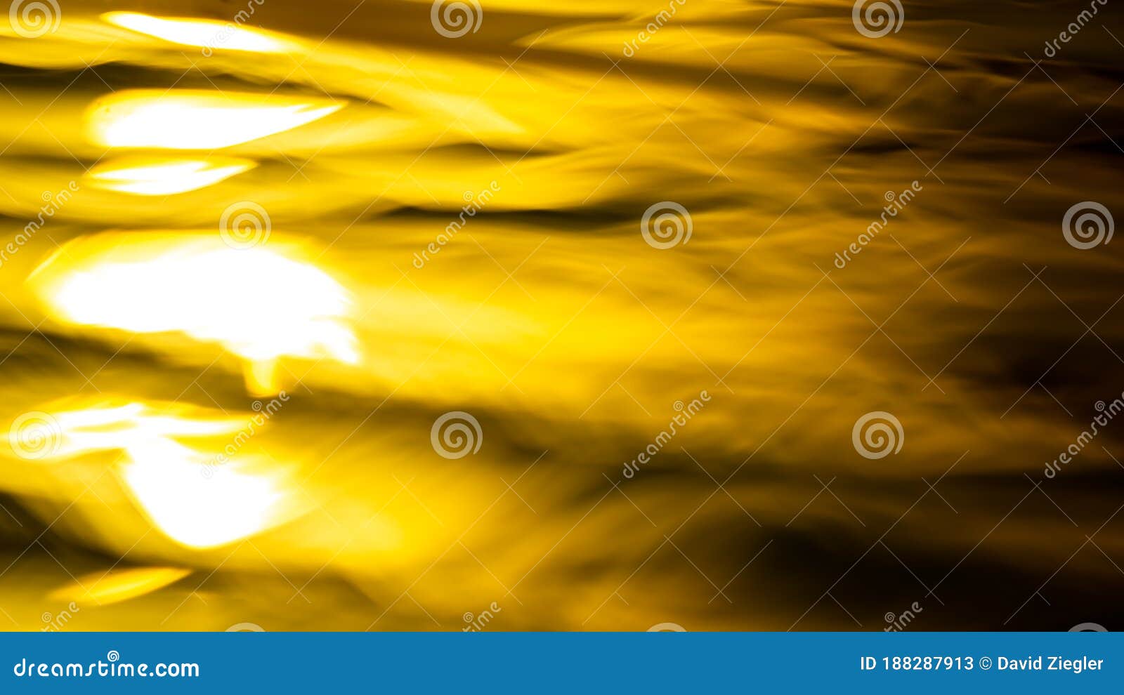 sunlight reflection in rippled water