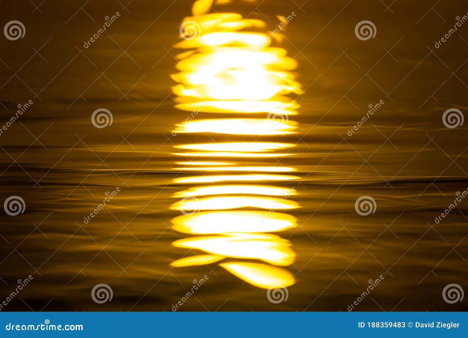 sunlight reflection in rippled water