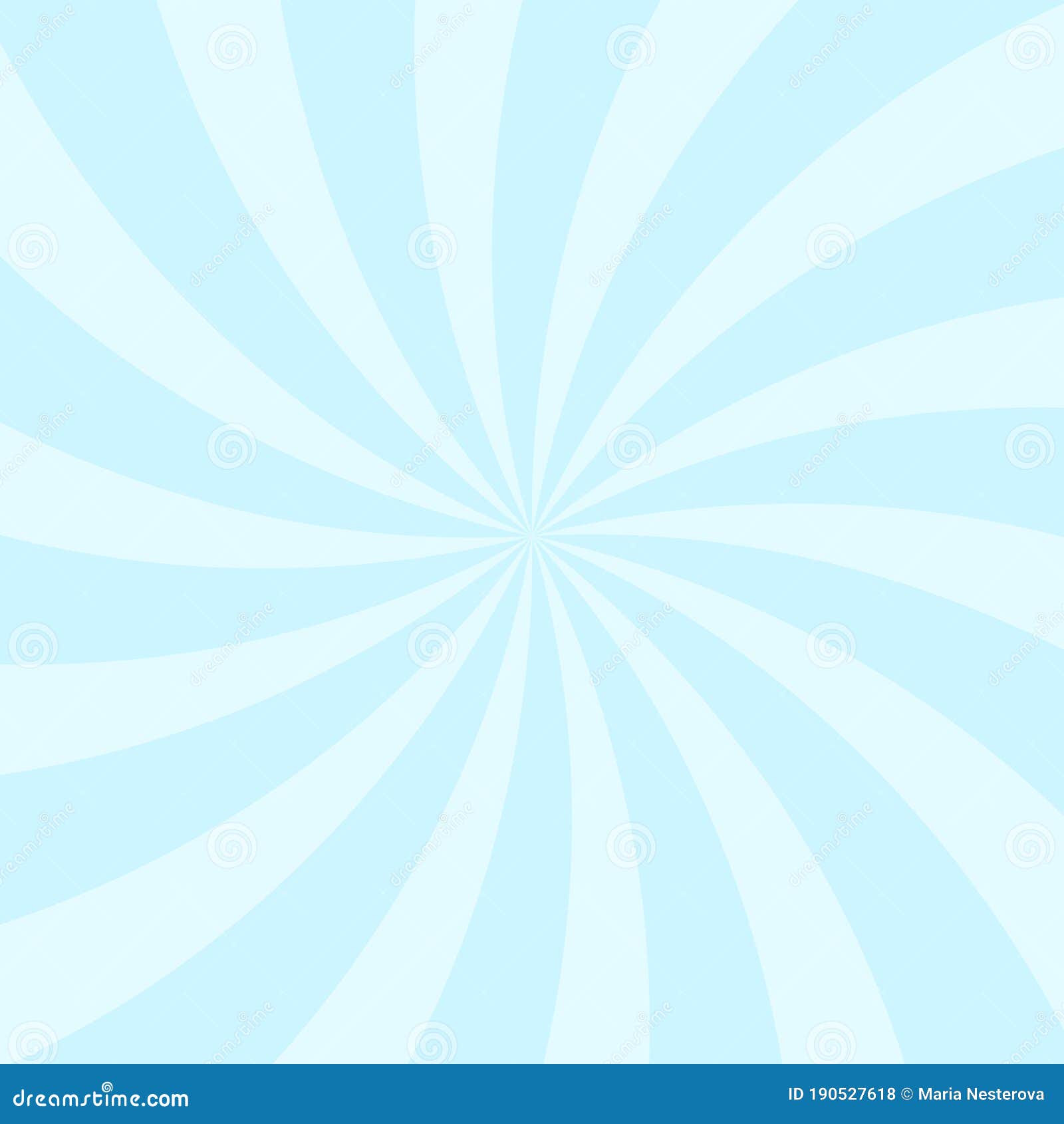 Sunlight Swirl Rays Background. Blue and White Spiral Burst Wallpaper Stock  Illustration - Illustration of spiral, shiny: 190527618