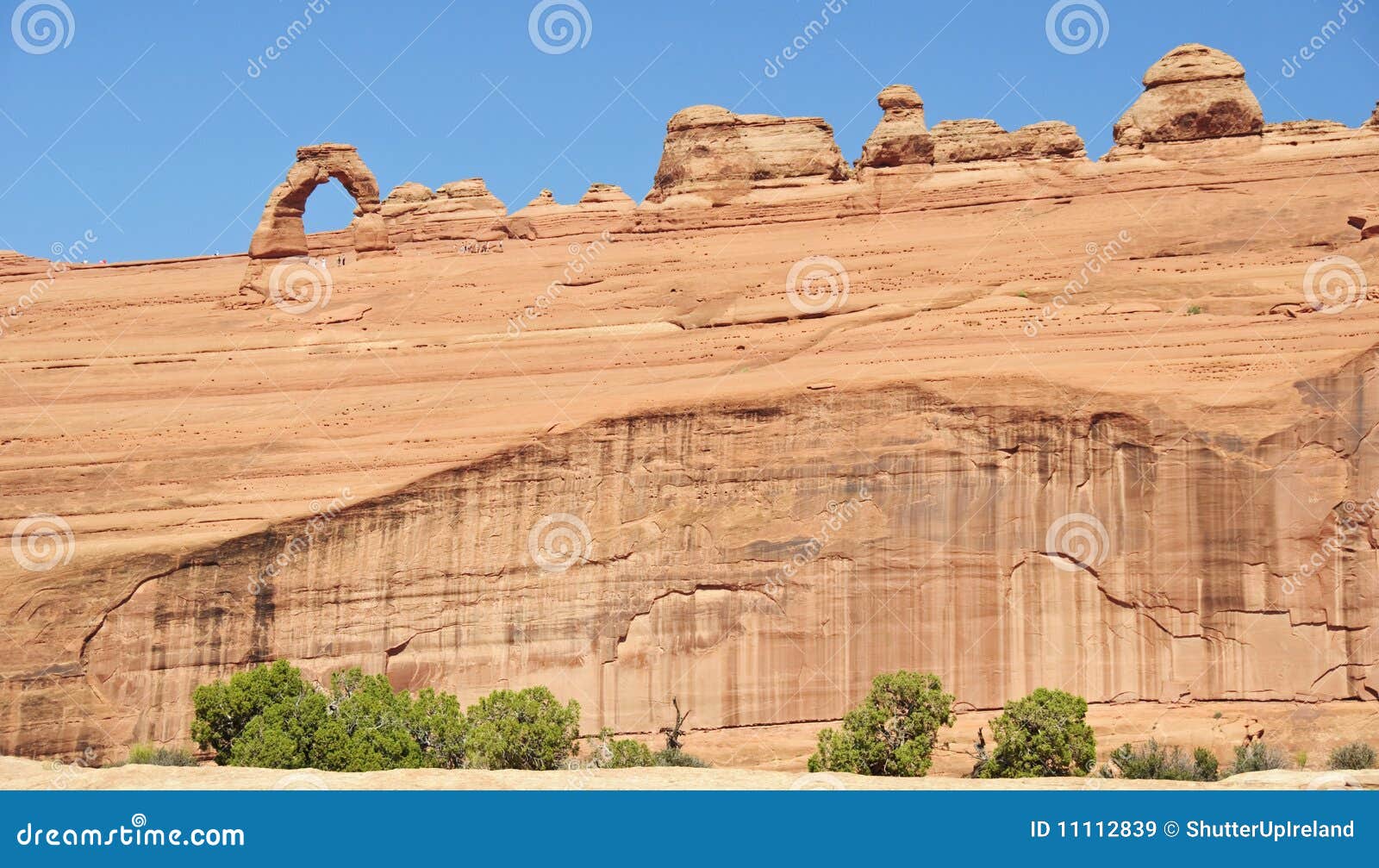 Sunny Day at Arches Canyon, Utah. USA Stock Image Image of beautiful