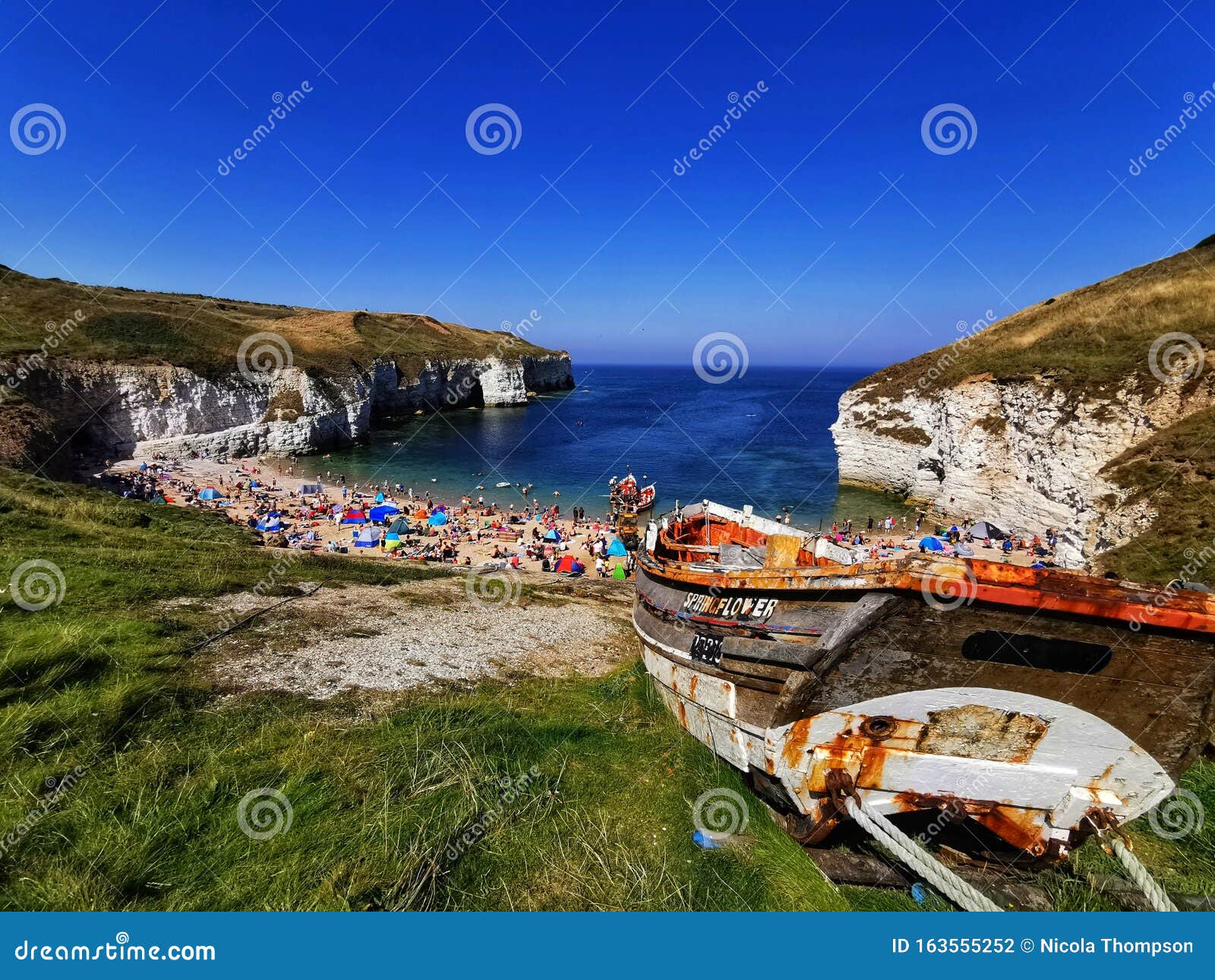 sunny flamborough head
