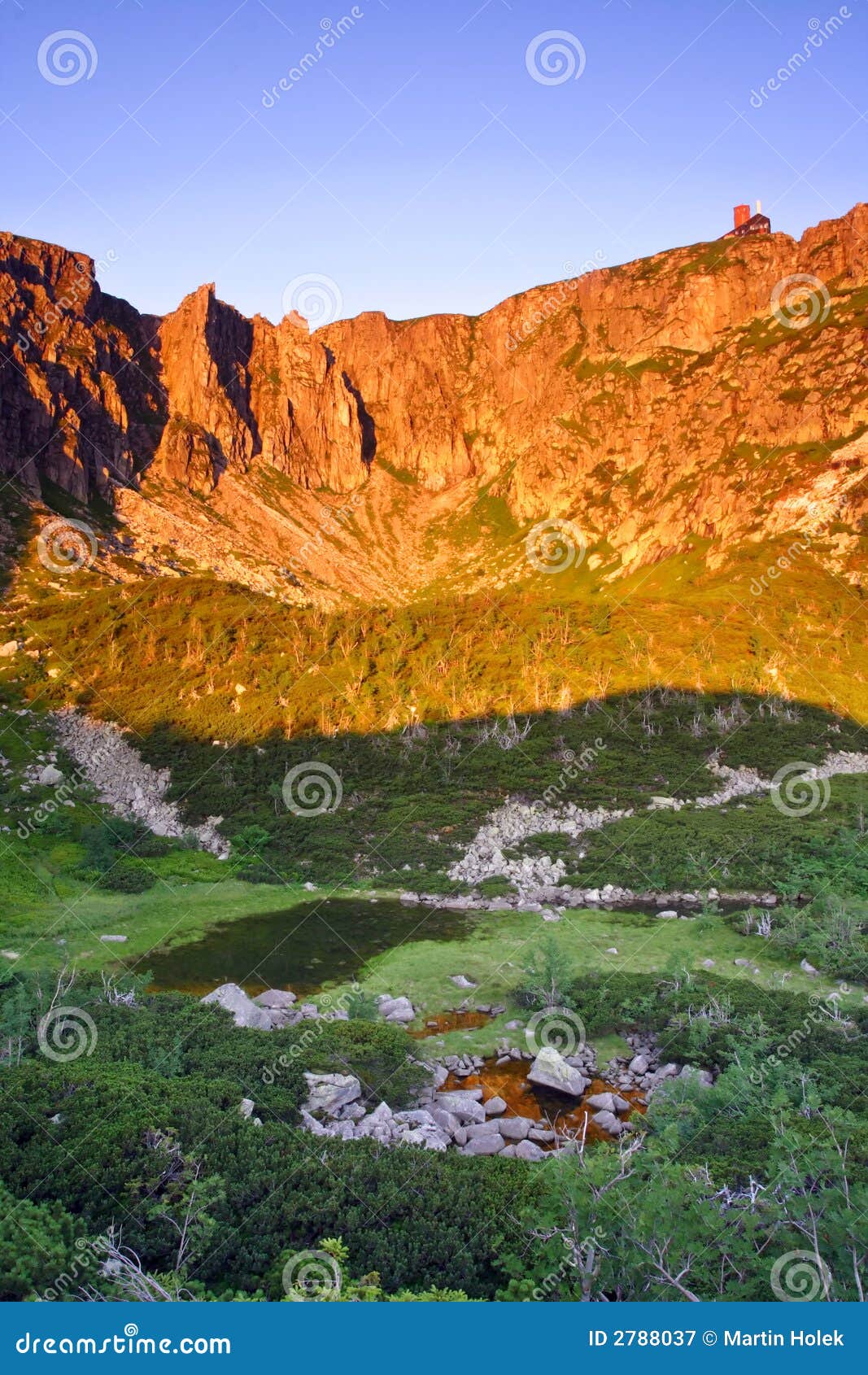 Sunny Morning in the Mountains Stock Image Image of outdoor, canyon