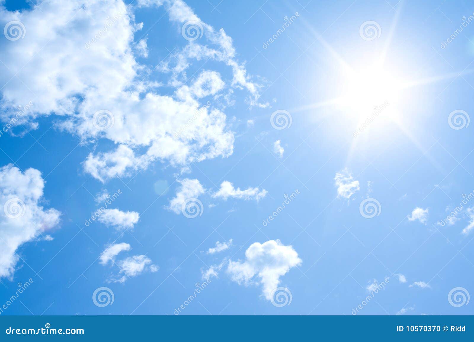 sunny sky background