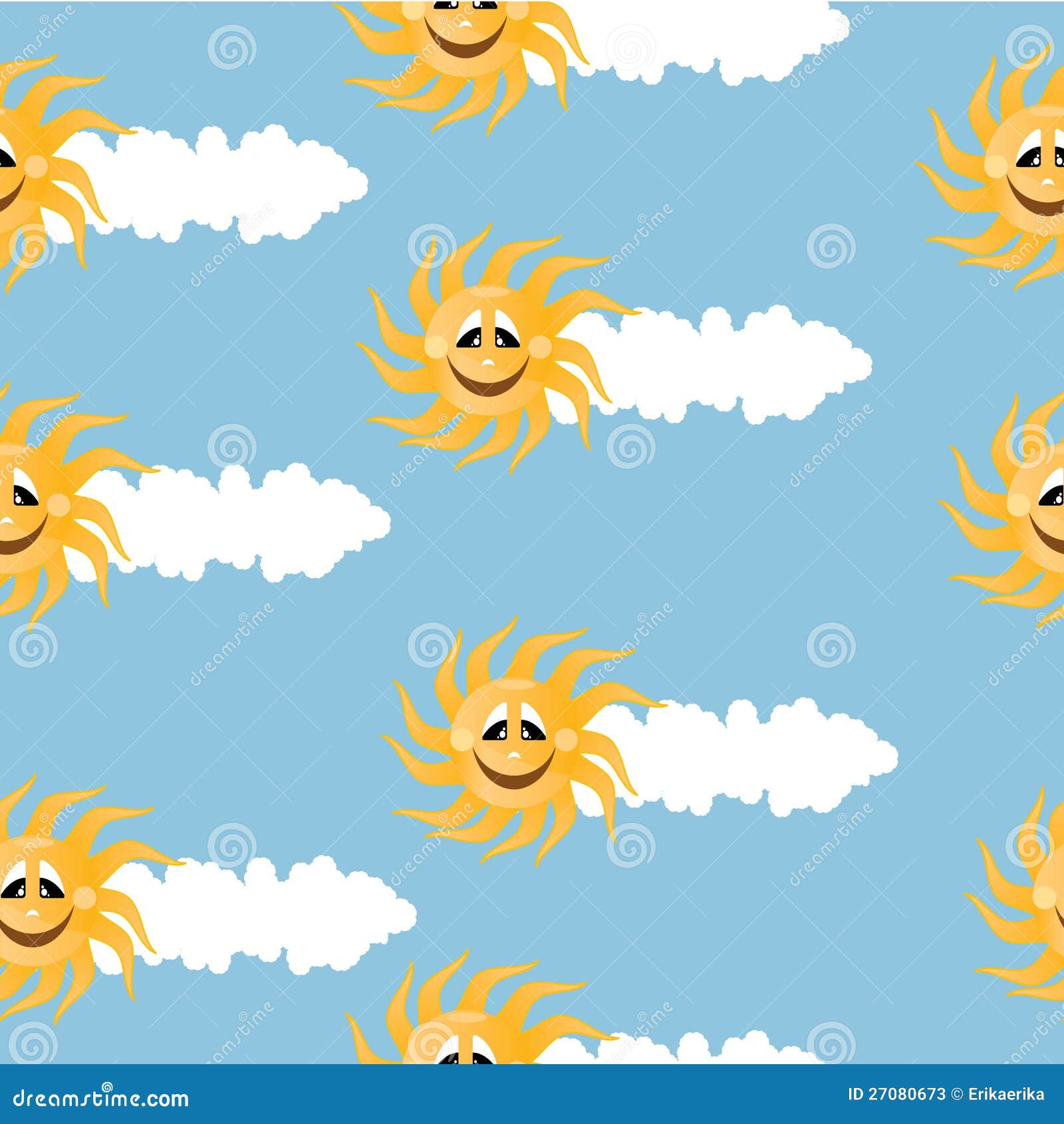 Sunny wallpaper stock vector. Illustration of morning - 27080673