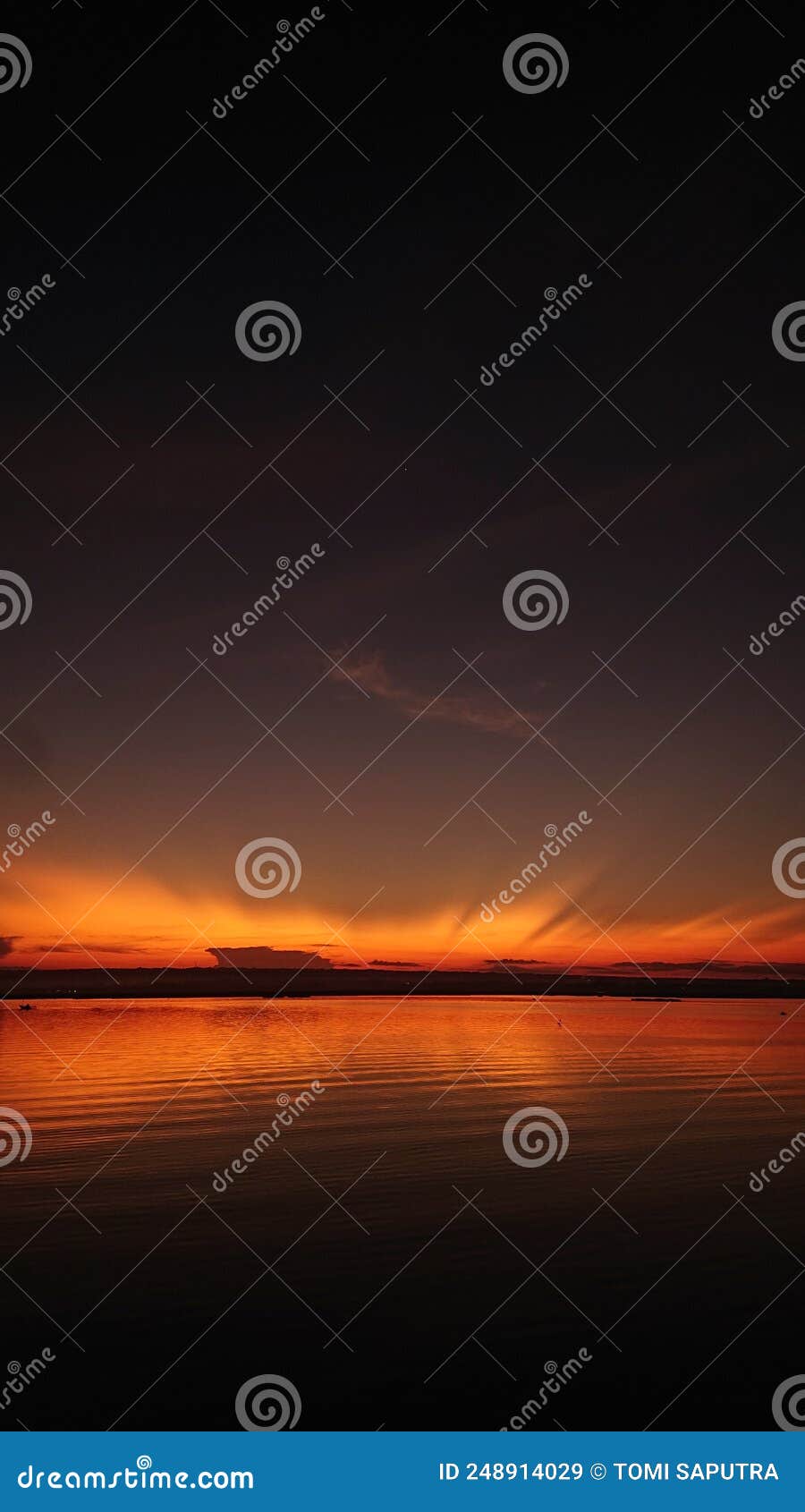 sunrise at bendungan batujai lombok