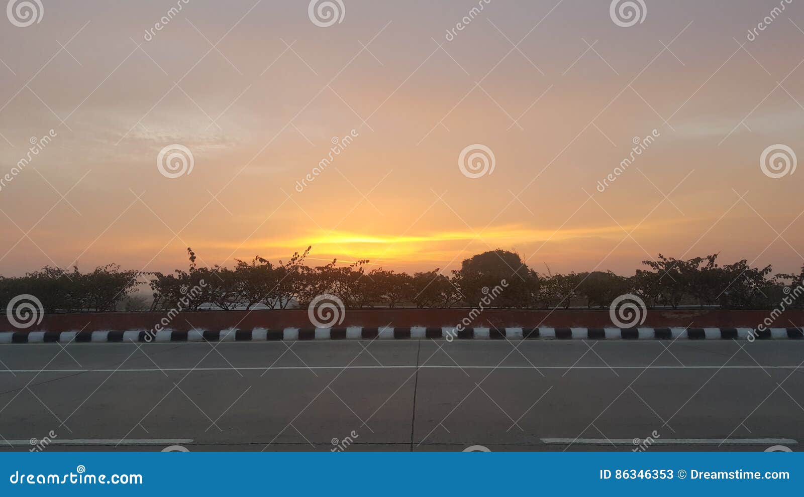 Sunrise stock image. Image of sunrise, early, delhi, india 86346353