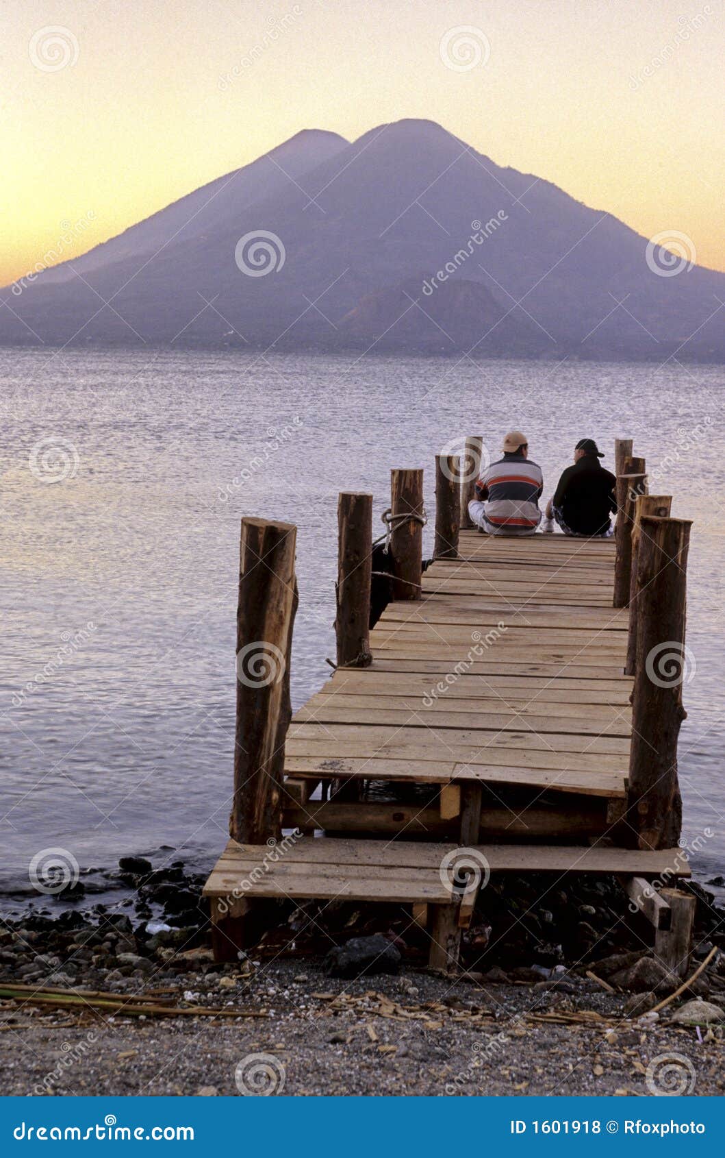 sunrise- lake atitlan, guatemala