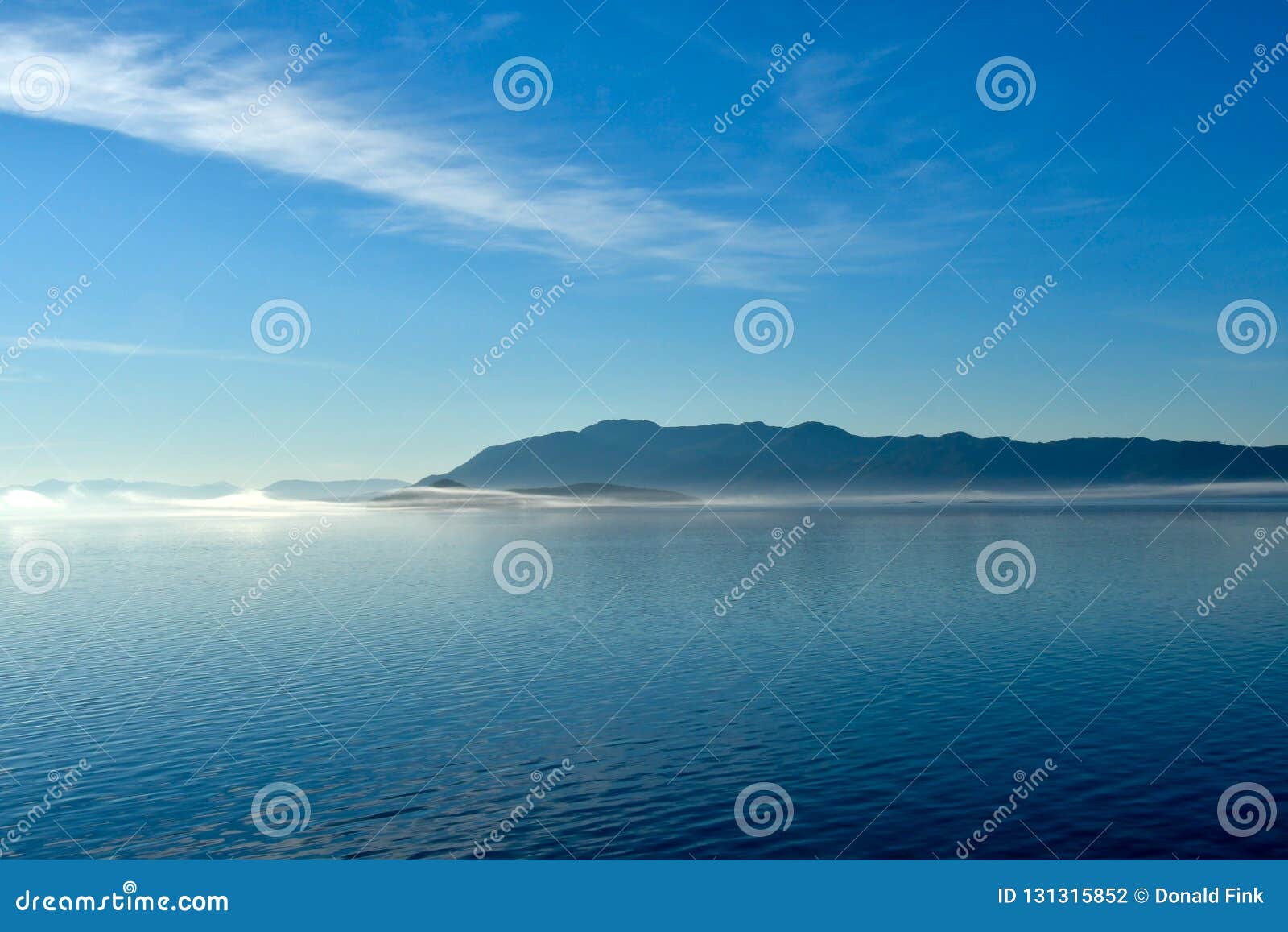 Sunrise on the Water Near Juneau Alaska Stock Photo Image of juneau