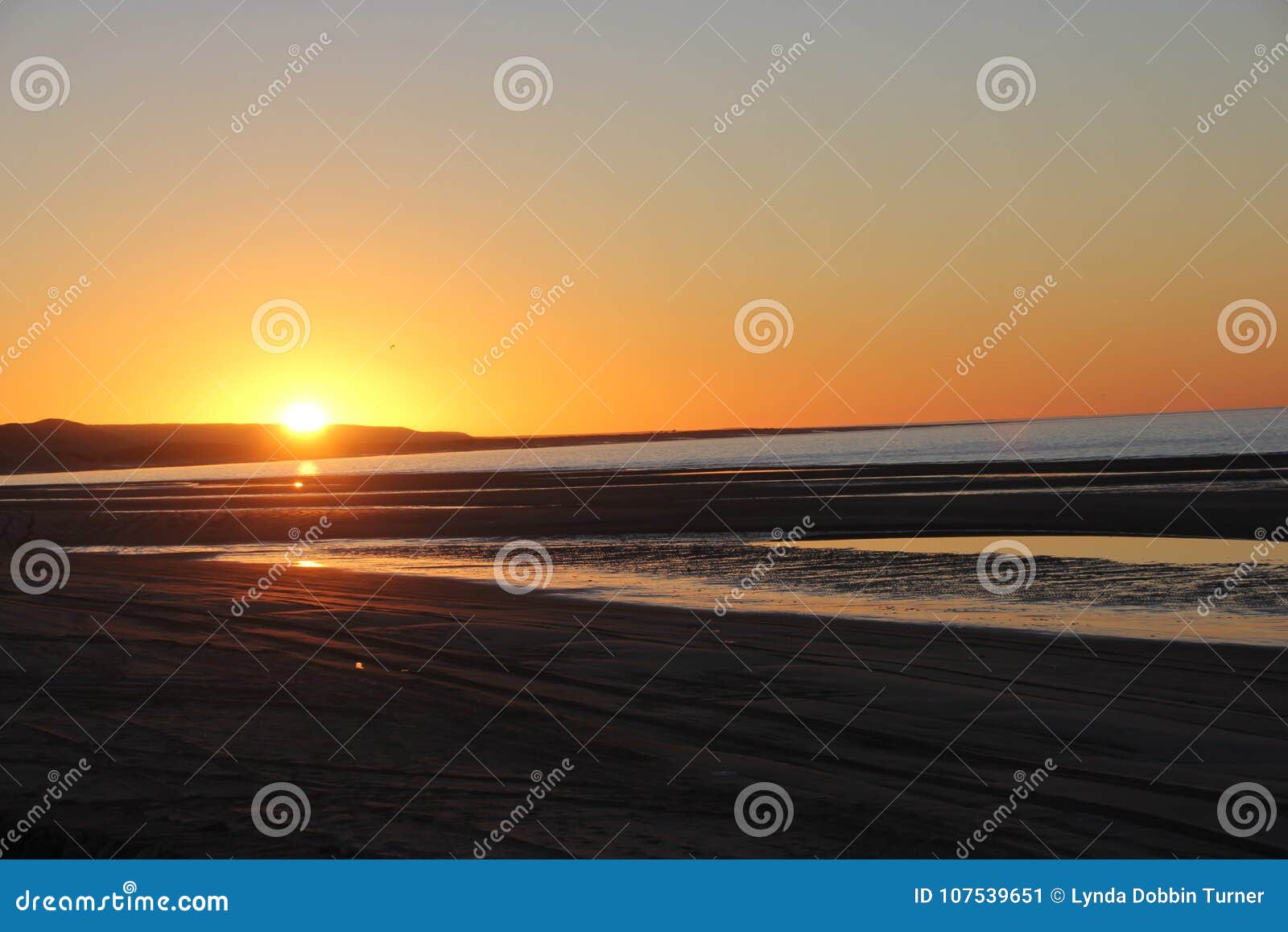 sunrise over the sea of cortez, el golfo, mexico