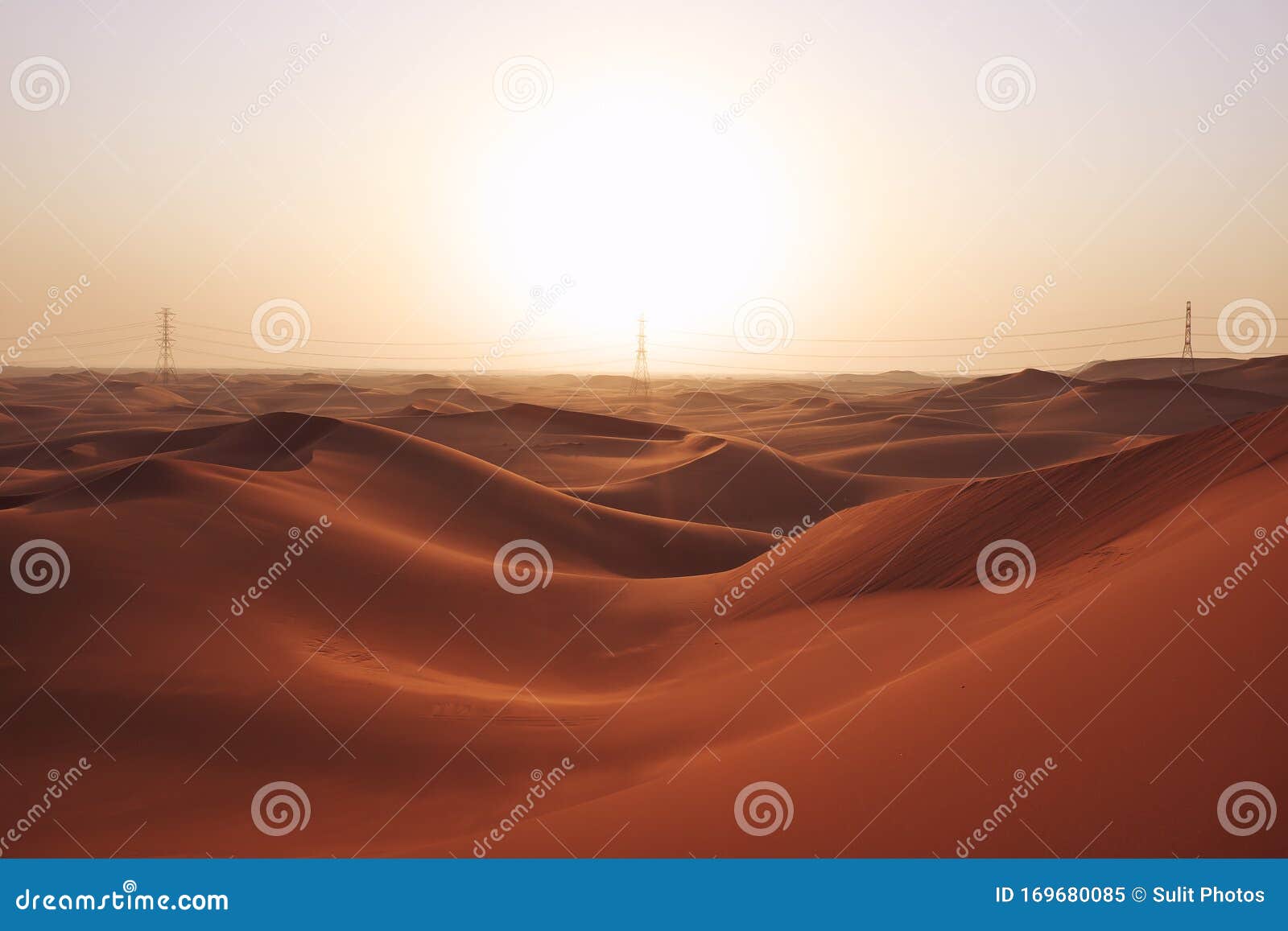 Sunrise on The Red sand Dunes #ZARA 