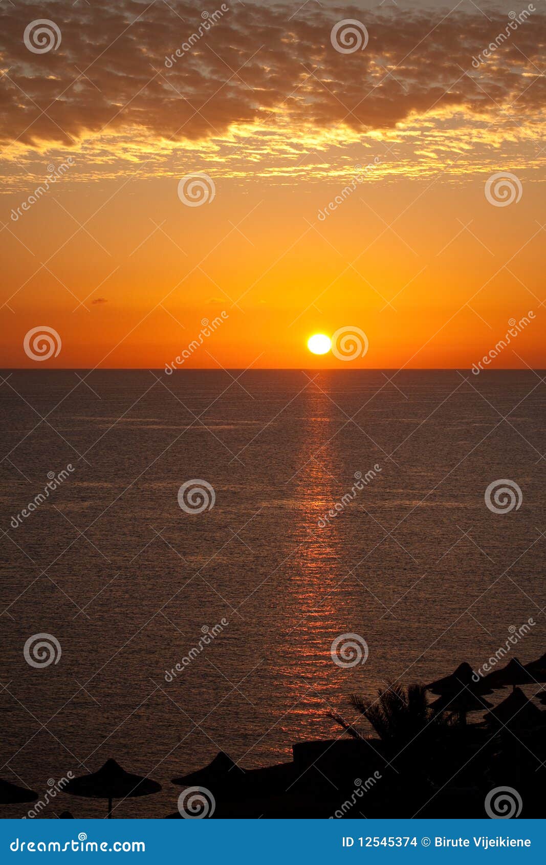 sunrise in red sea