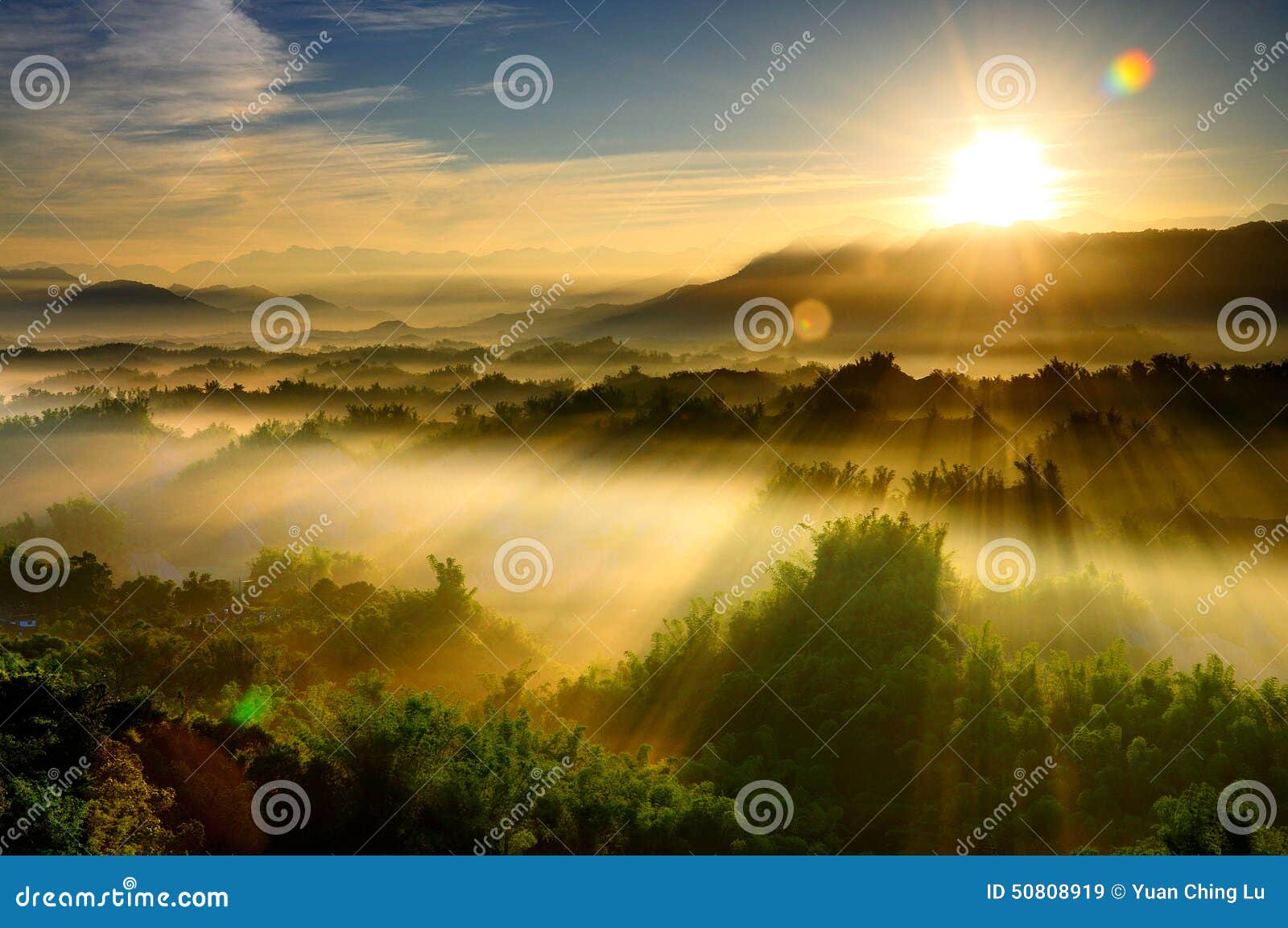 Sunrise in Taiwan stock image. Image of beautiful, scenery - 50808919