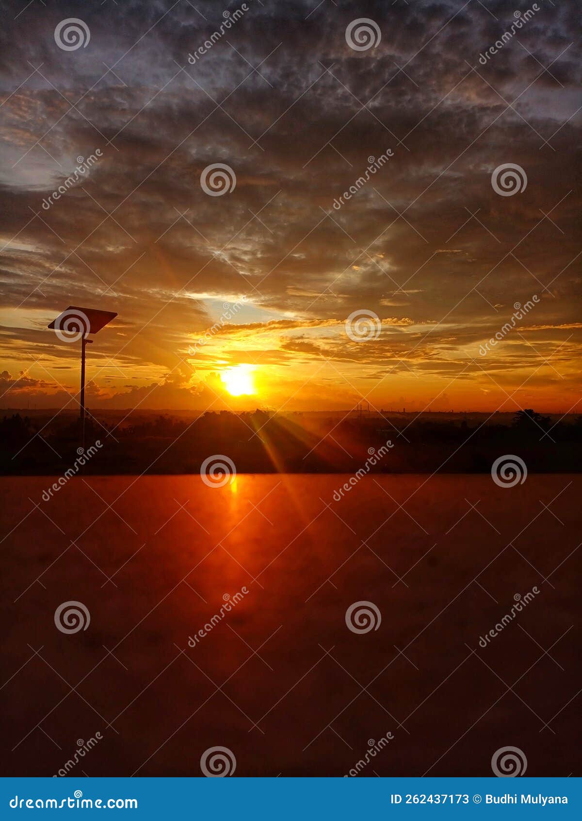 Sunrise towards bright stock image. Image of sunset - 262437173