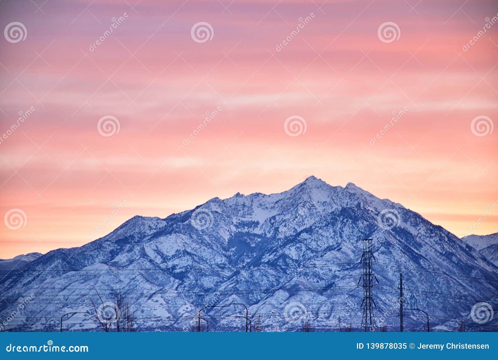 Postcard Great Salt Lake Islands Snow Capped Wasatch Mountains Utah 