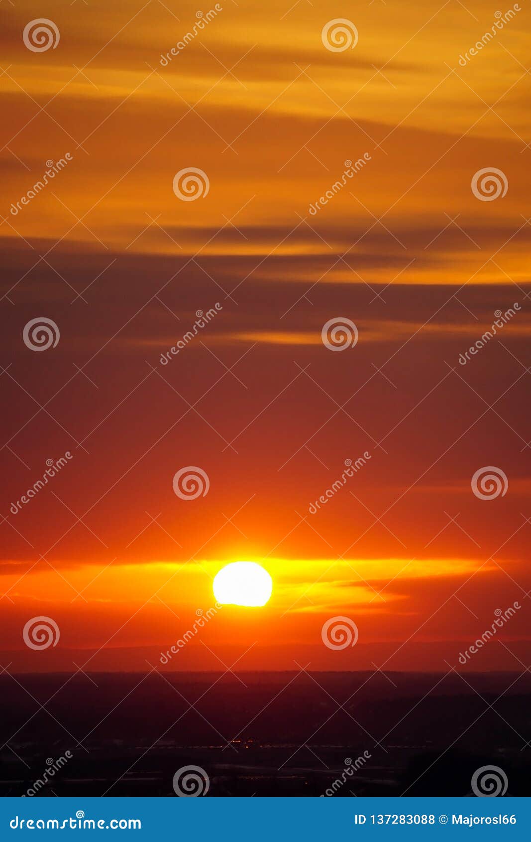 Sunrise in winter time stock photo. Image of beauty 137283088