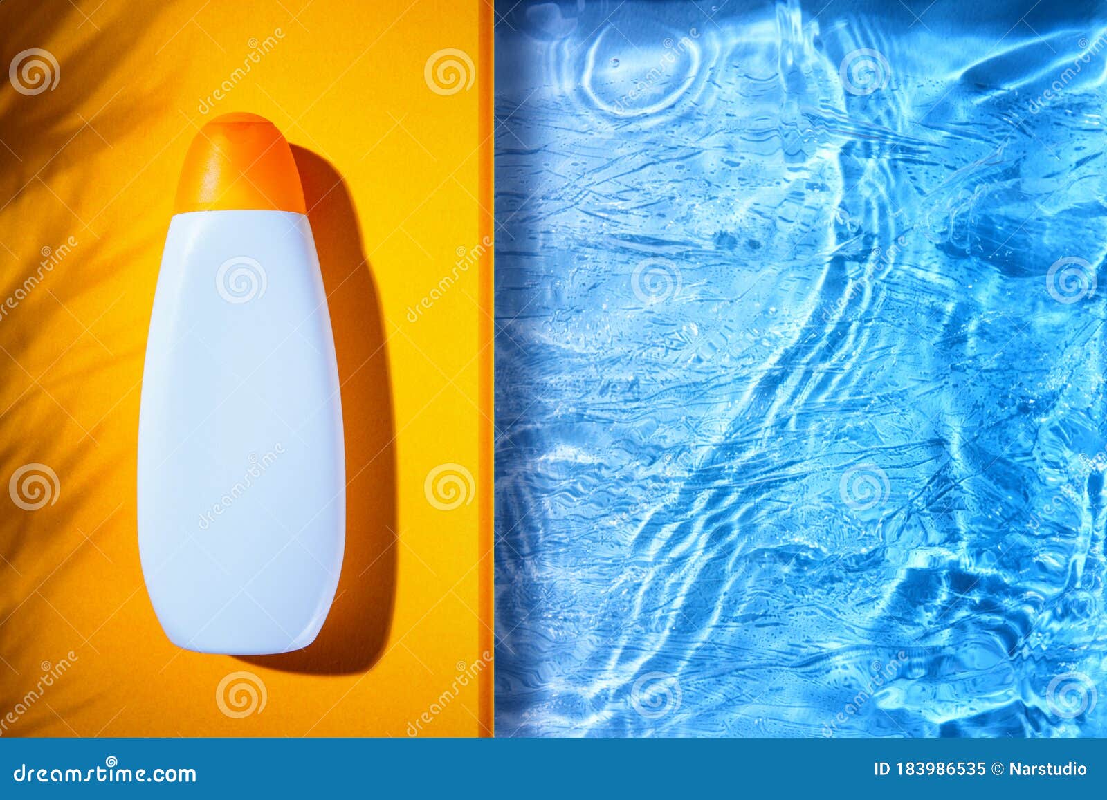 Download Sunscreen Cream Bottle Mockup. Stock Image - Image of lotion, liquid: 183986535