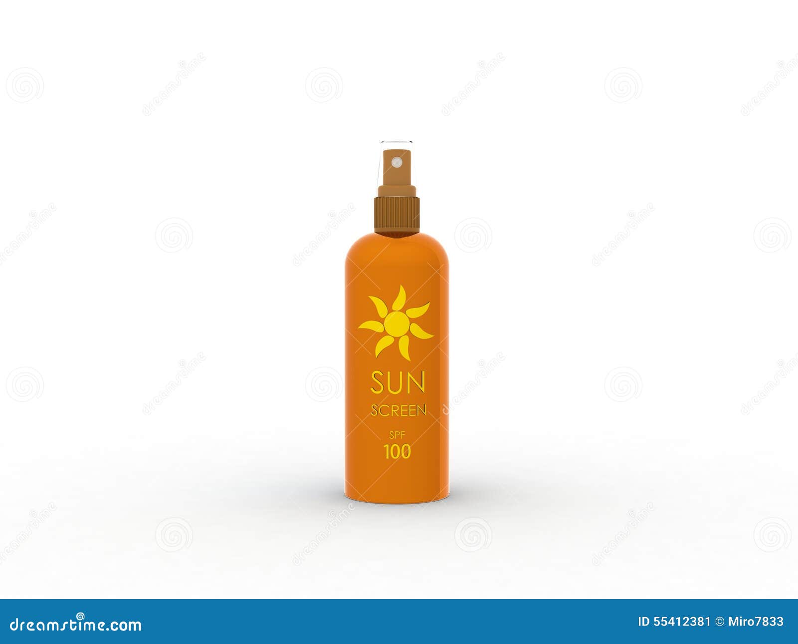 Sunscreen spray stock image. Image of bright, beach, bottle 55412381