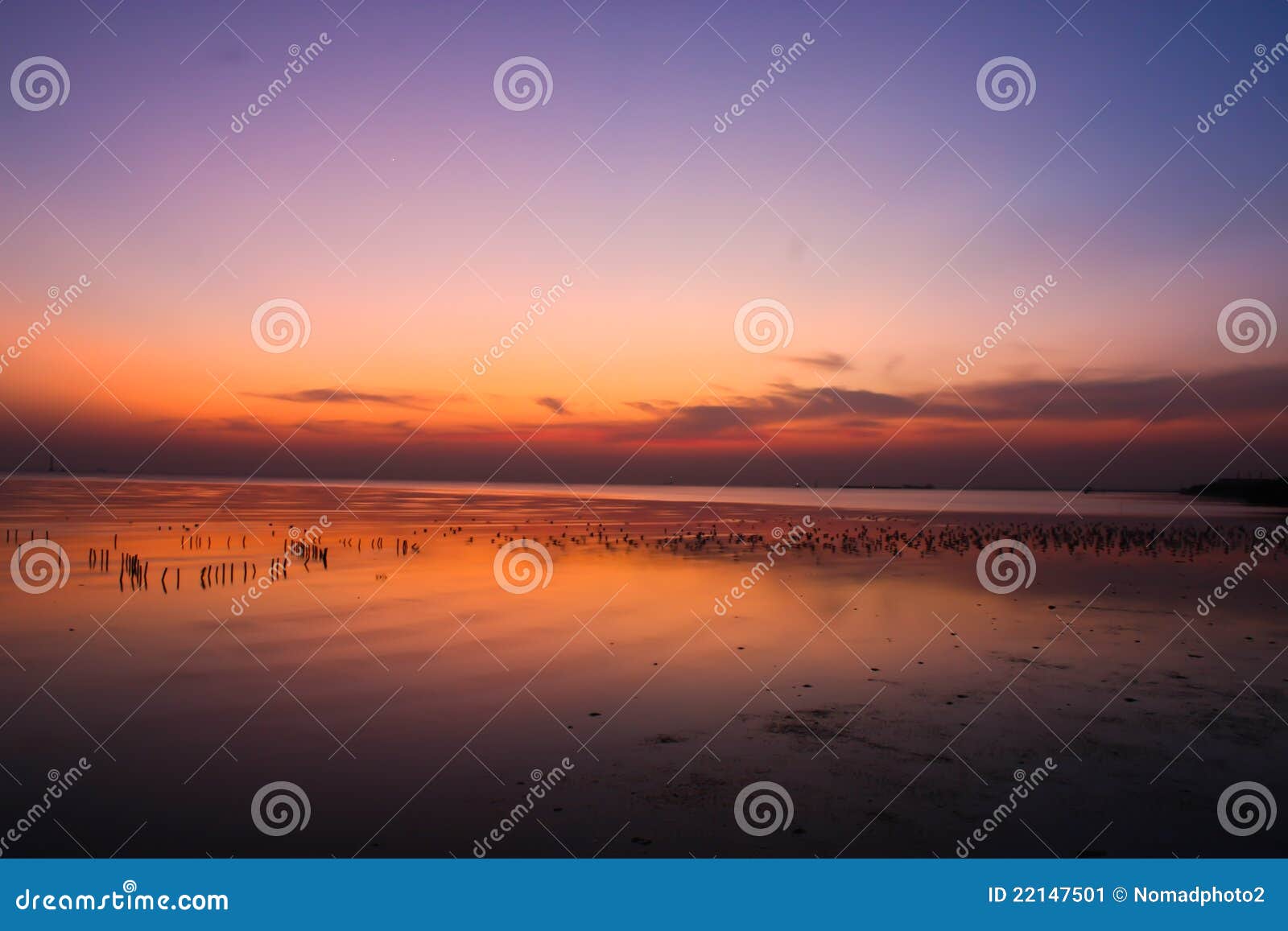 Sunset beach stock image. Image of nature, season, beach - 22147501