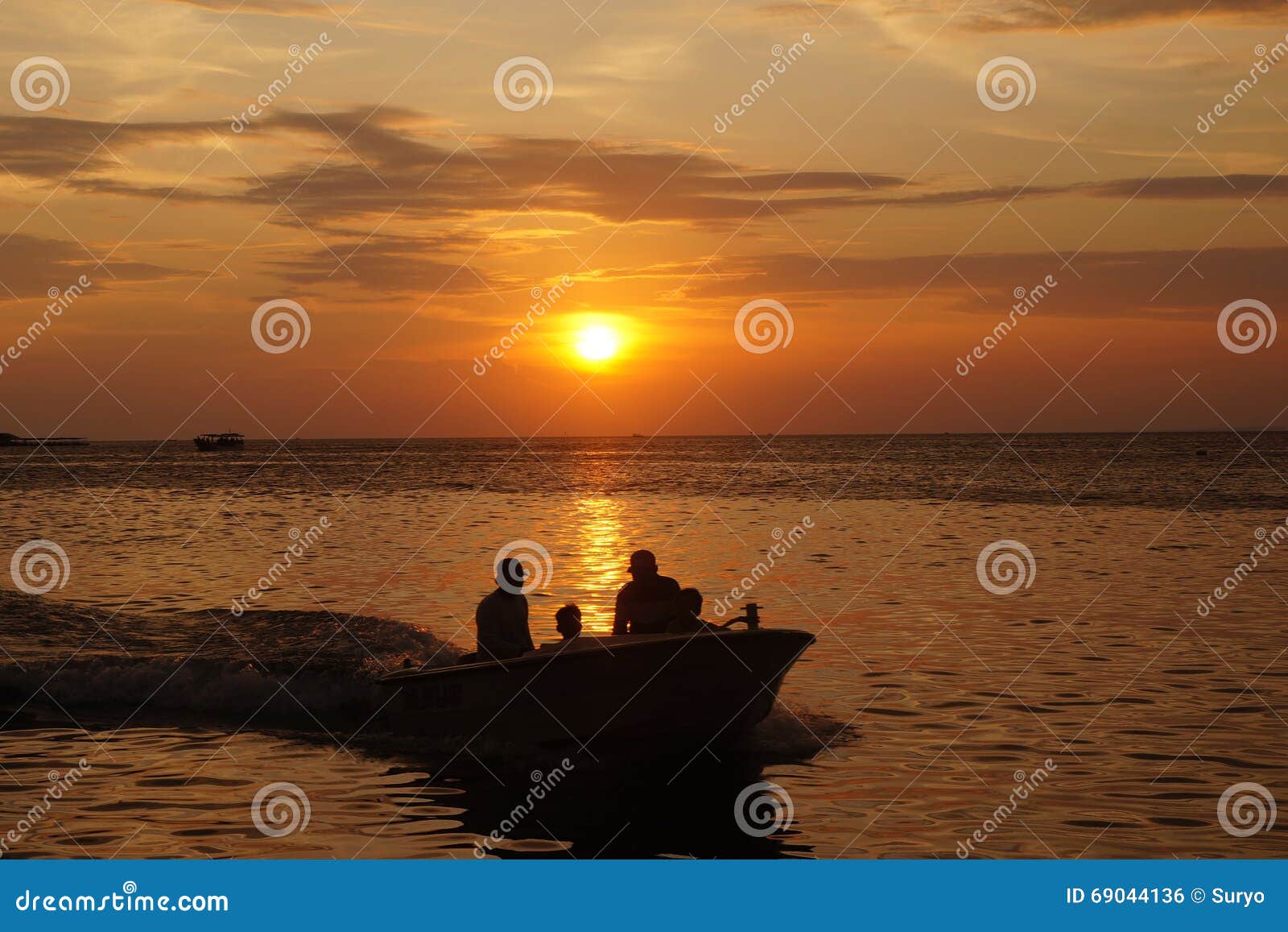 Sunset editorial photo. Image of evening, java, beach - 69044136