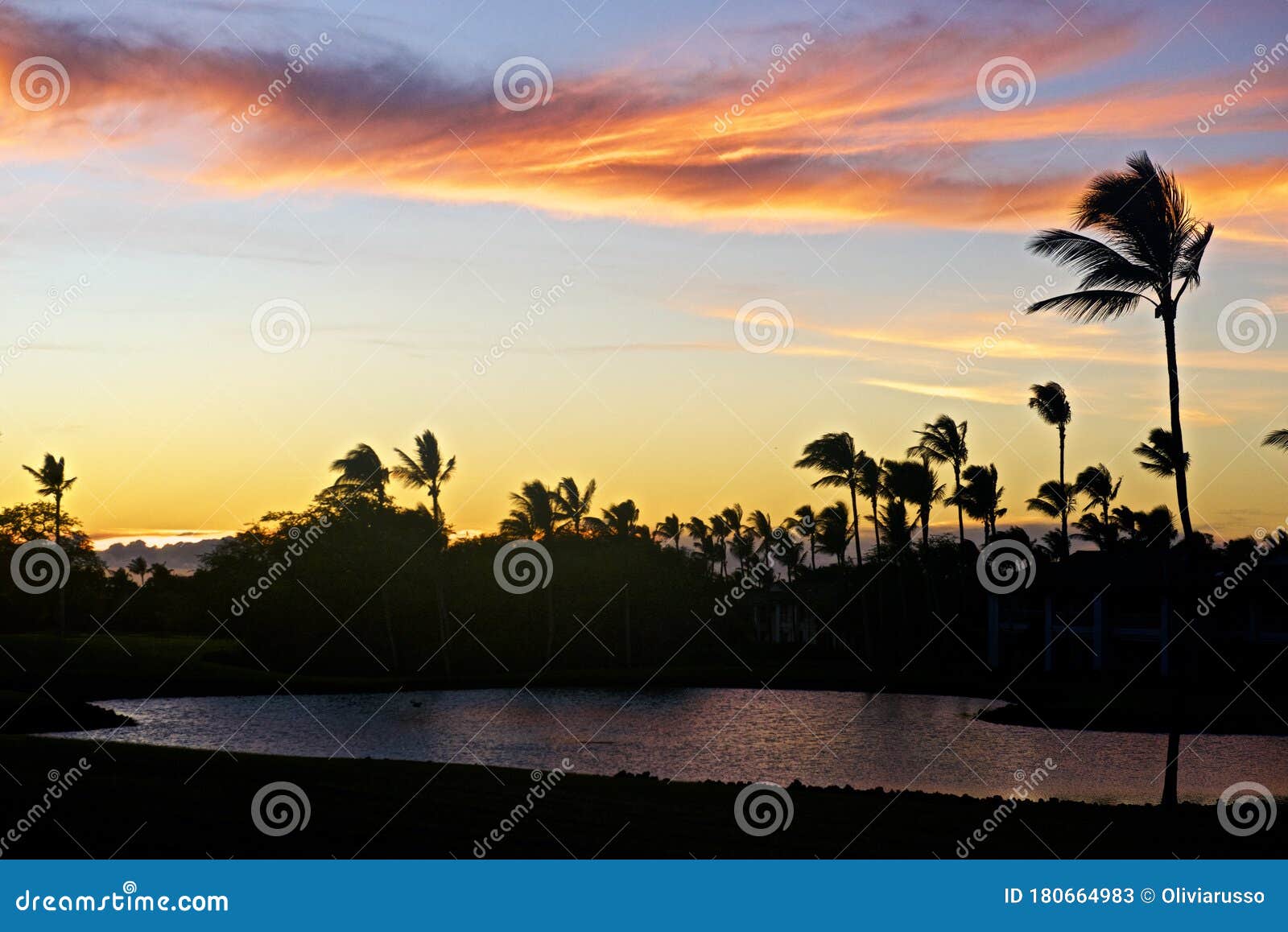 the sunset big island hawaii
