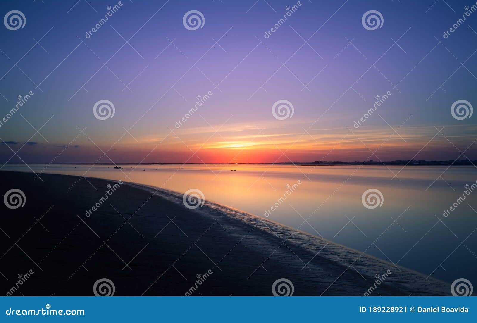 sunset at ilha da armona, portugal