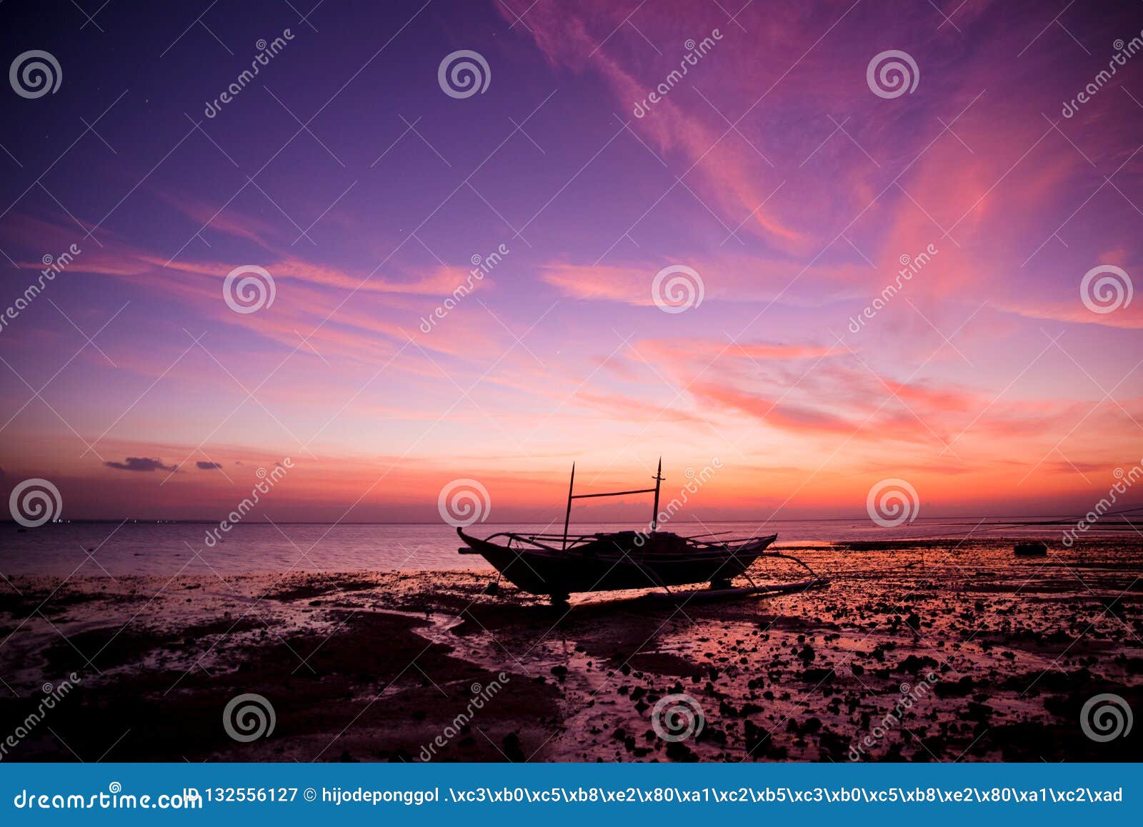 sunset at lakawon beach resort, cadiz, negros occidental, phlippines