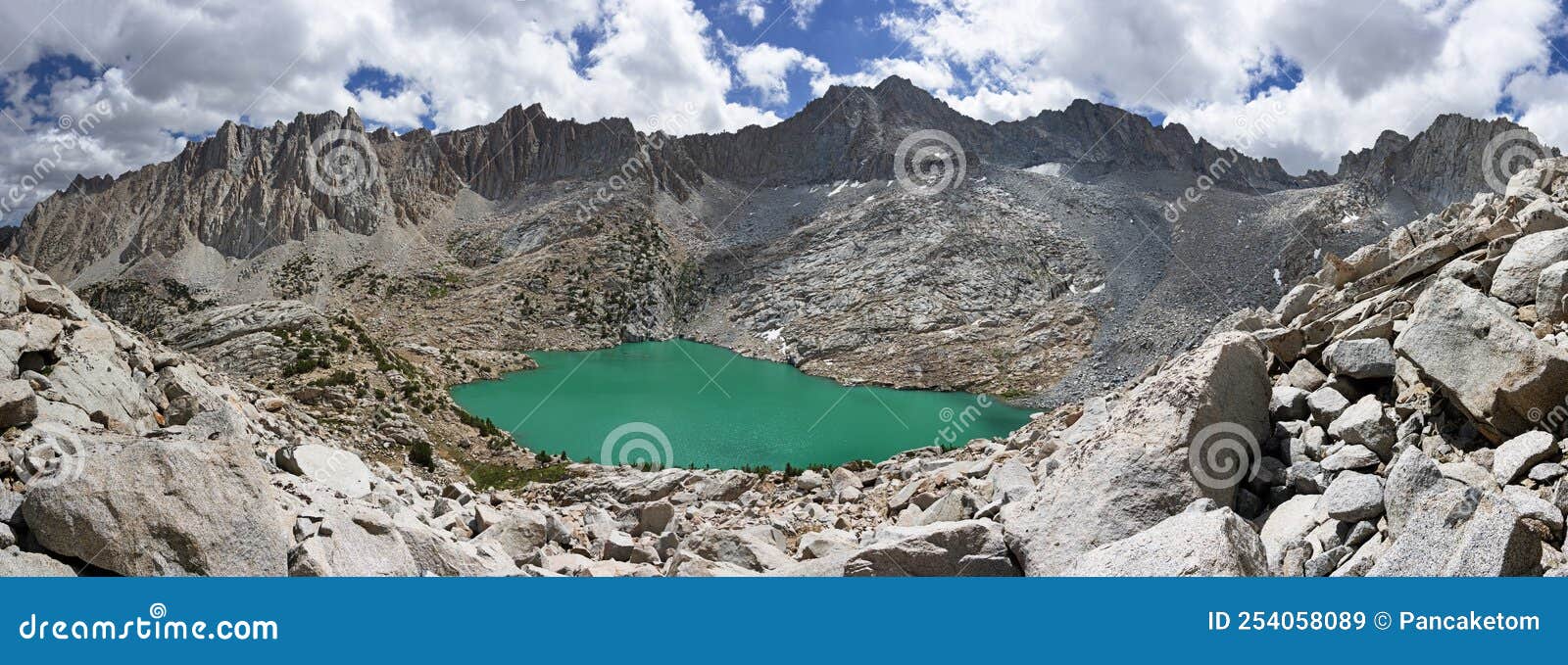 Sunset Lake Panorama stock image. Image of thompson 254058089