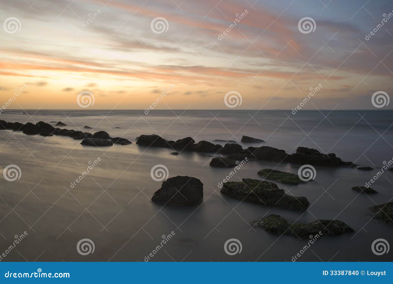 sunset over cap gris nez beach