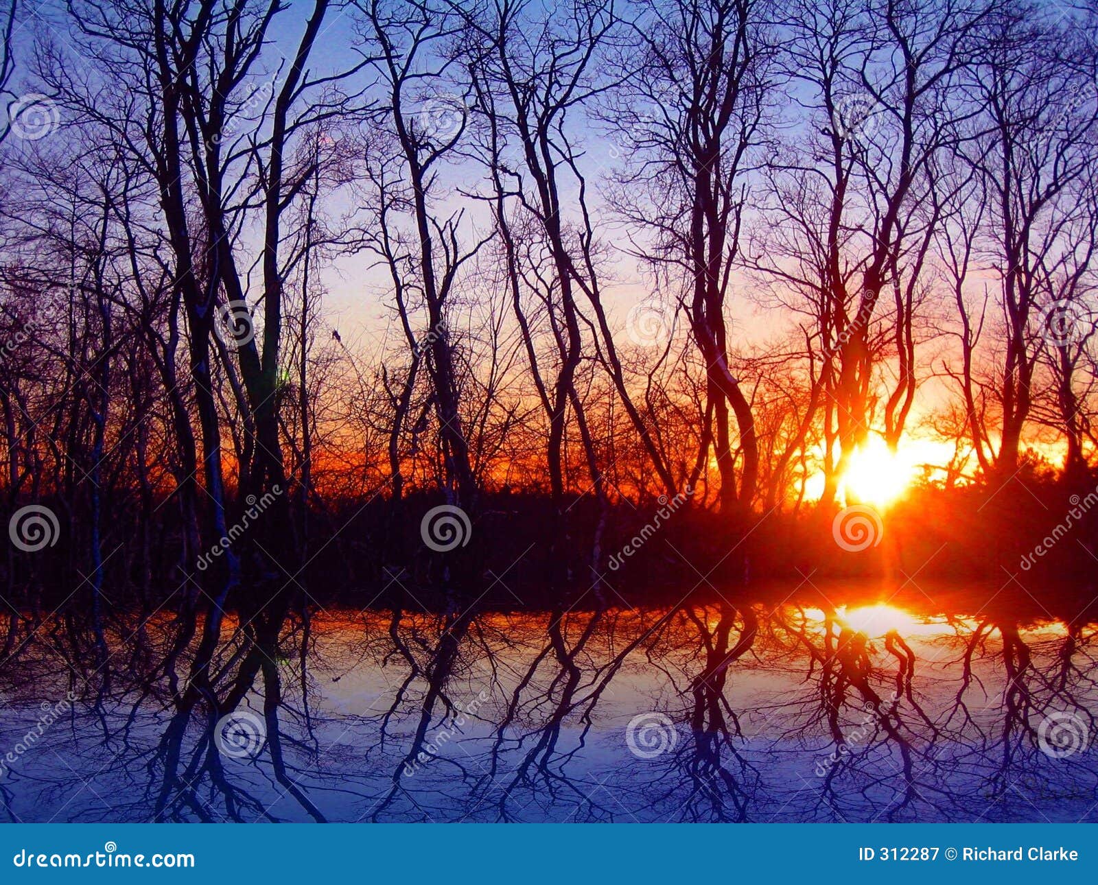 Sunset in november stock image. Image of sunrise, sunset 312287