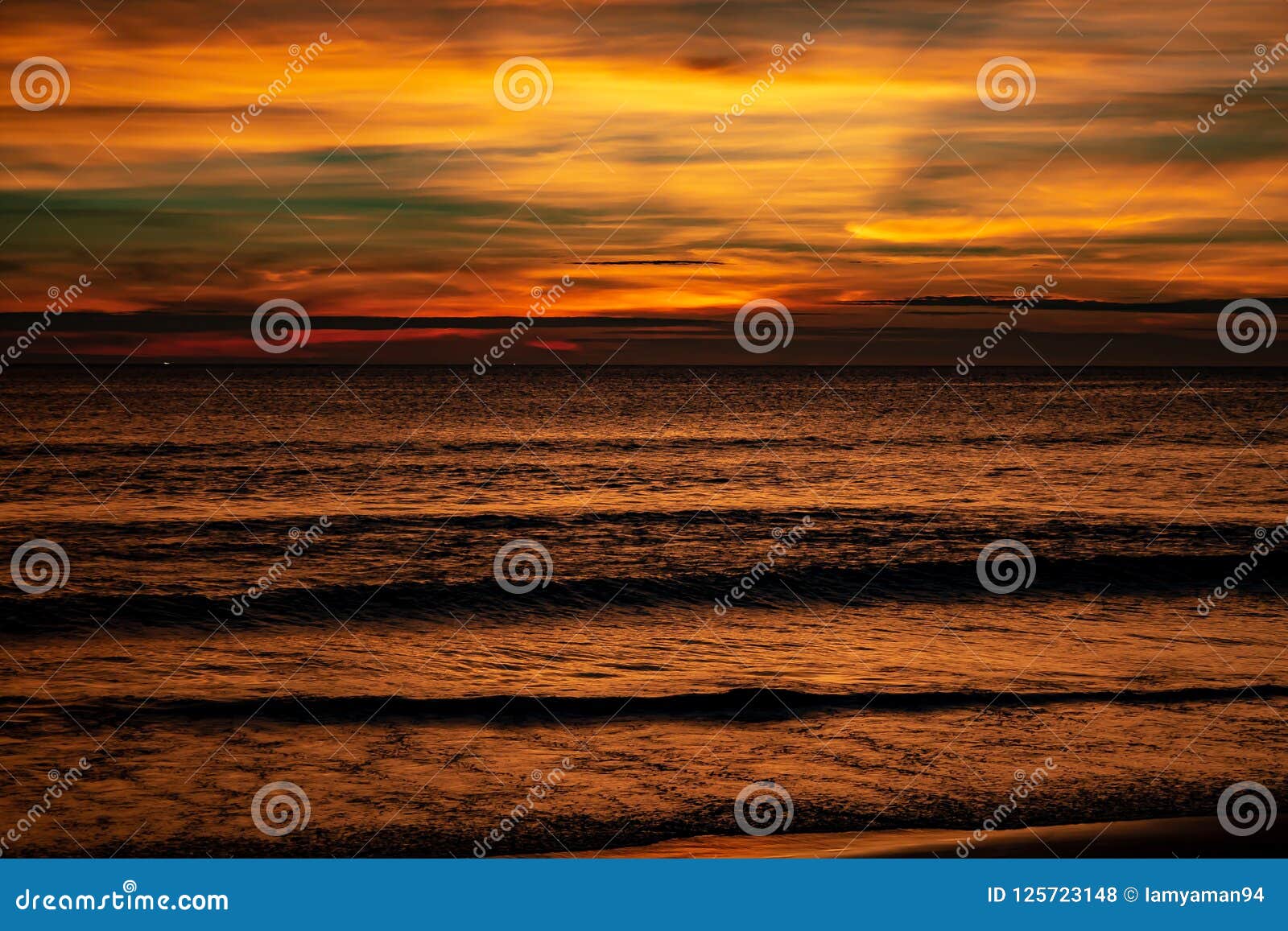 After The Sunset A Painted Sky Revealed Stock Photo Image Of Clouds