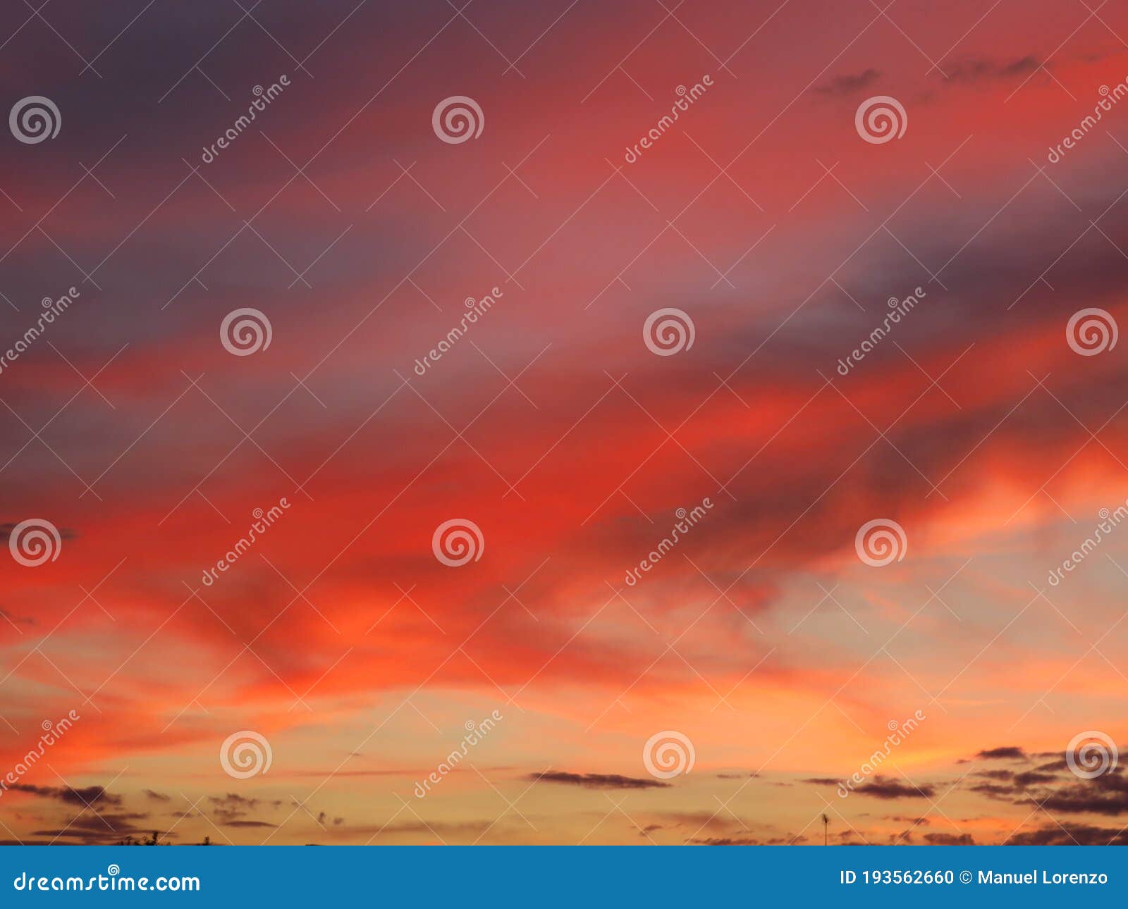 sunset red clouds sunset reflection sunlight