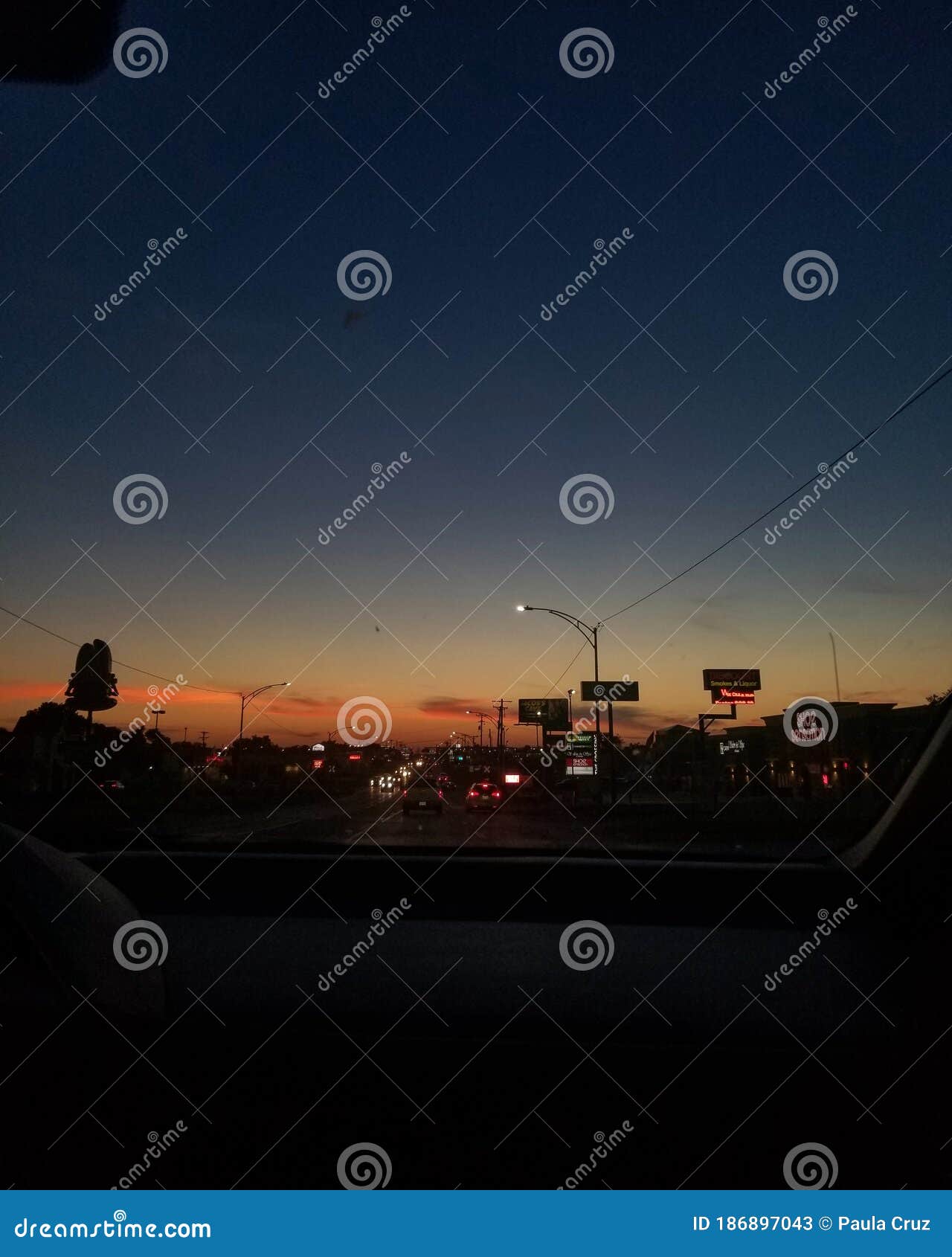 SUNSET in SEDALIA,MO editorial stock photo. Image of head 186897043