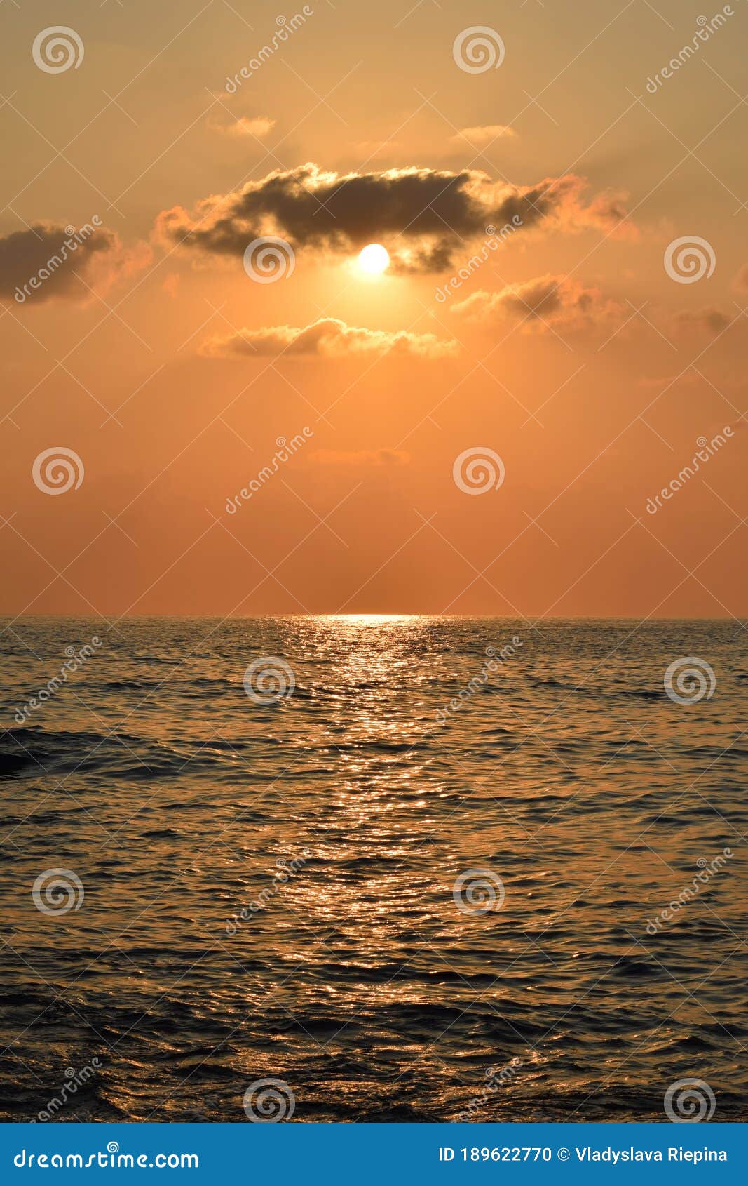sunset sky. sea sunset background