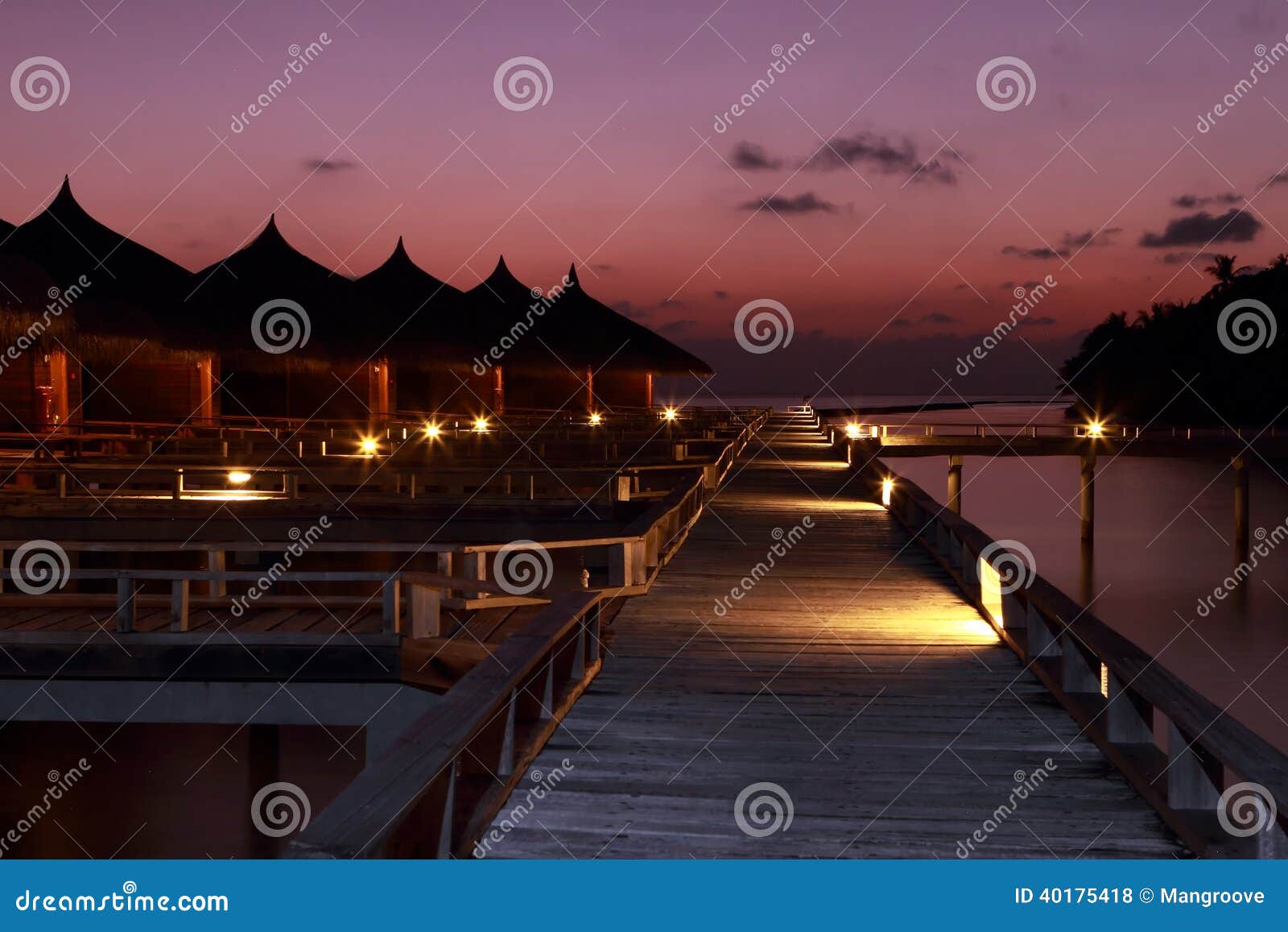 sunset water villas maldives