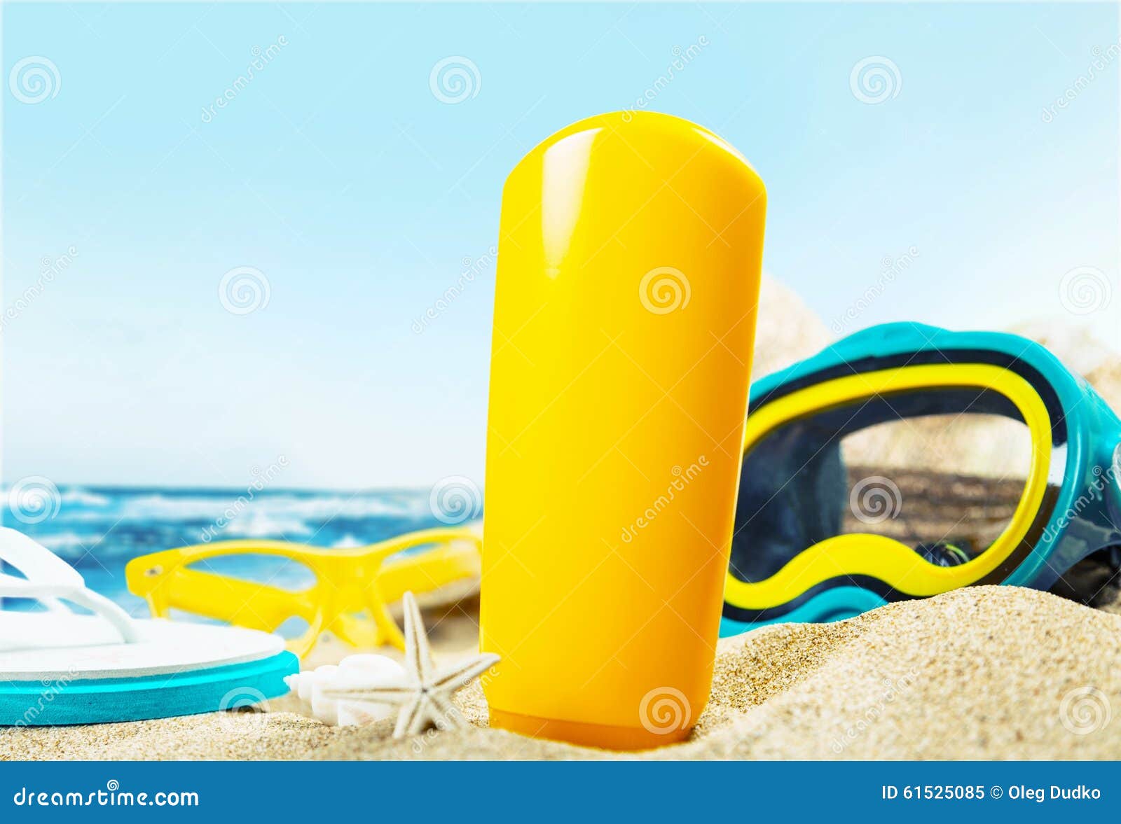 Suntan Lotion stock image. Image of sunglasses, vacations - 61525085