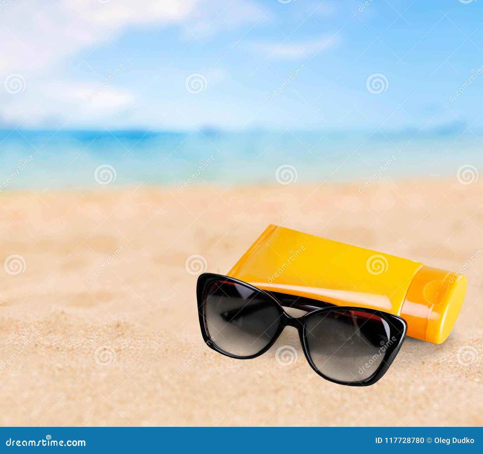 Suntan lotion stock photo. Image of vacations, sunburned - 117728780