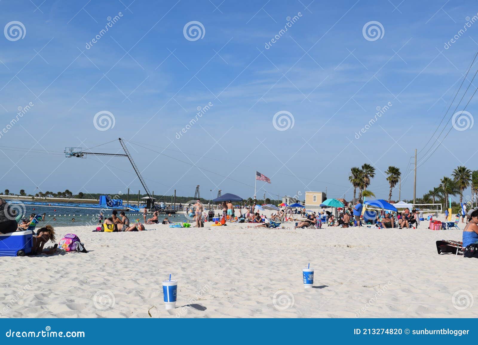 SunWest Park Beach, Hudson, Florida Editorial Image Image of
