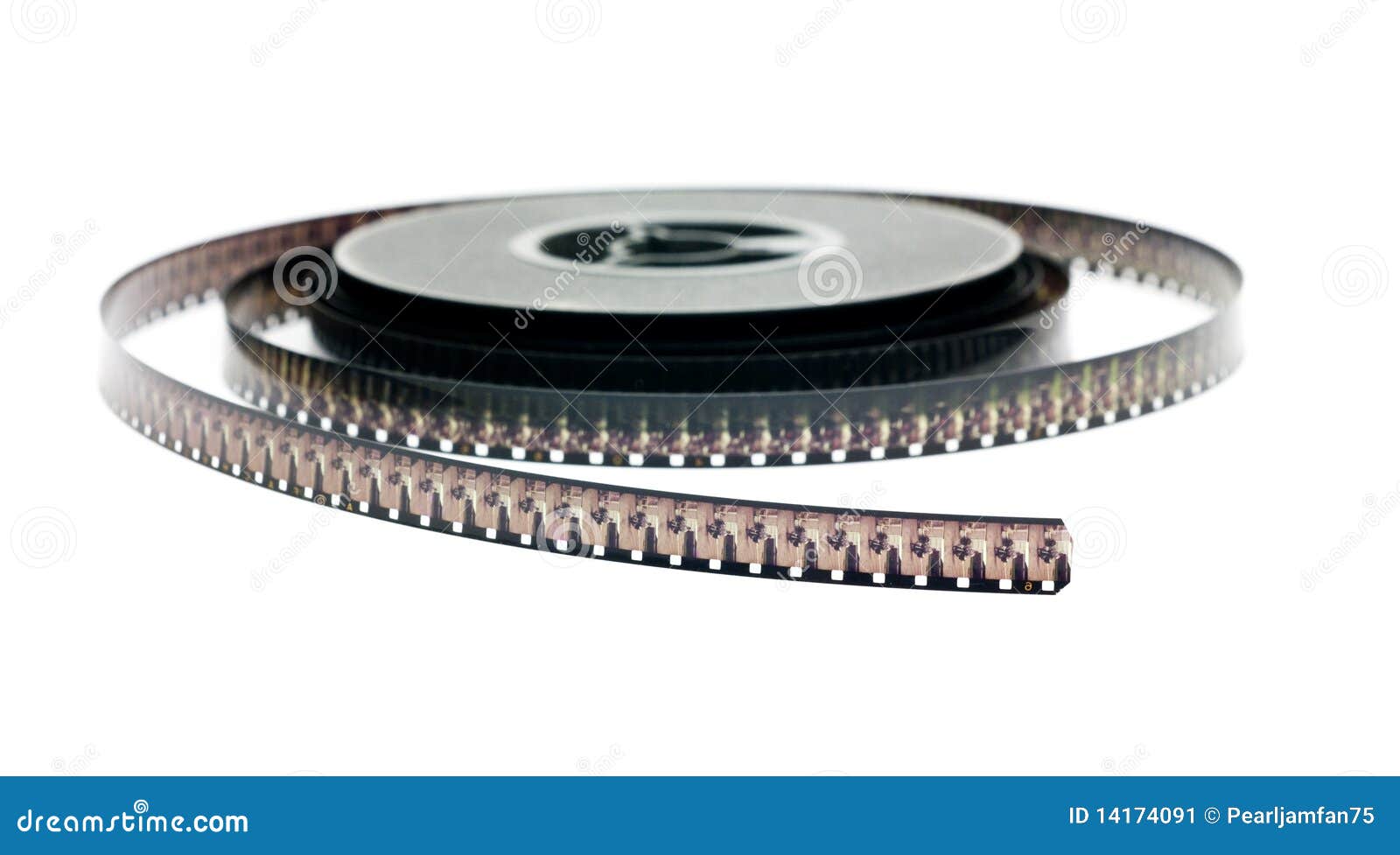 Roll of 8mm film reel on film with an old movie - Stock Photo [65623509] -  PIXTA