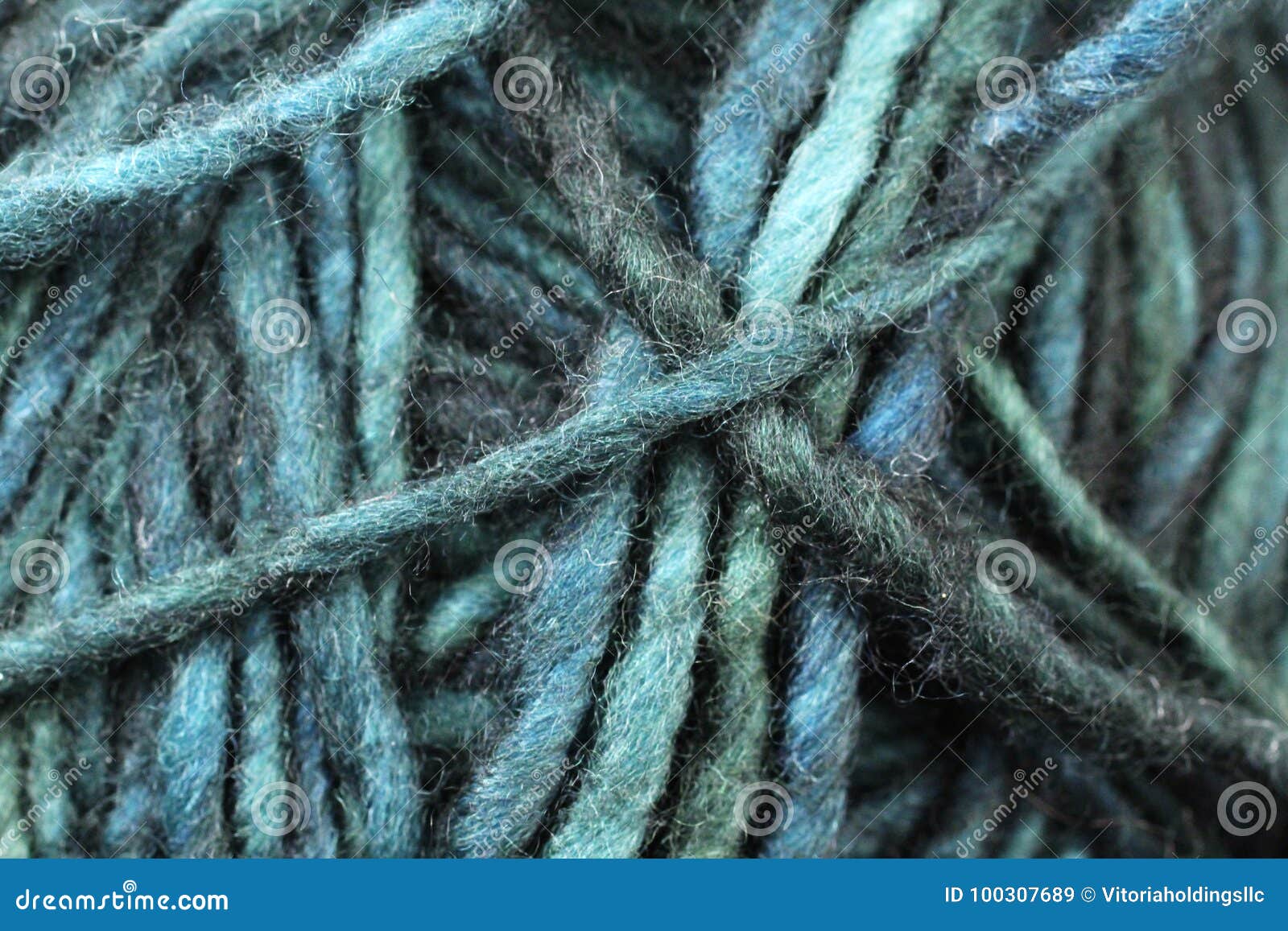 Camouflage Blue Yarn Texture Close Up Stock Image Image of abstract