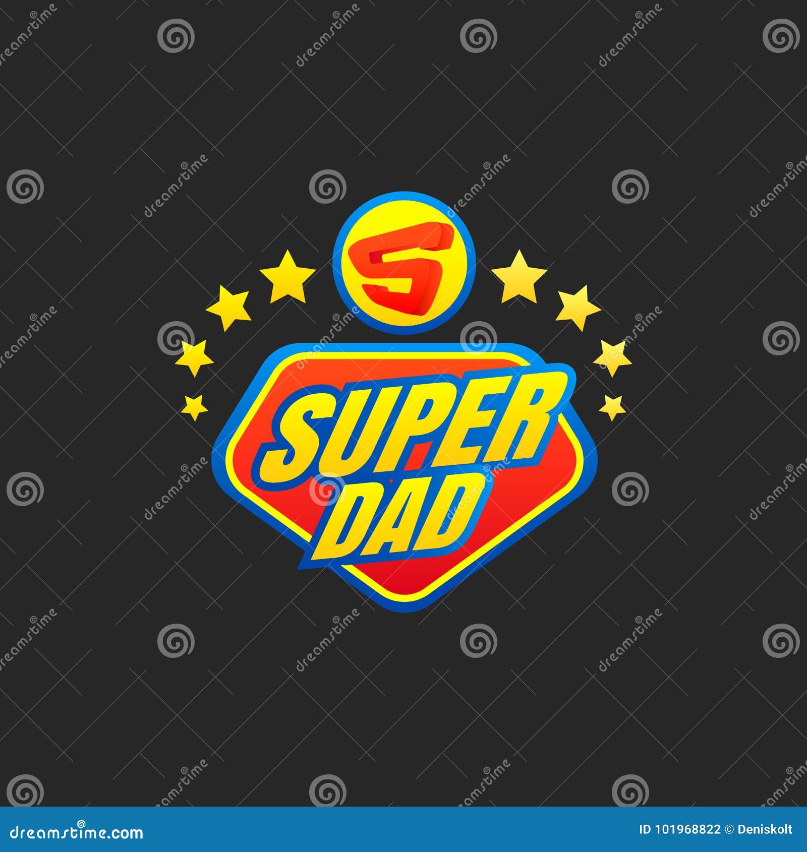 super dad emblem