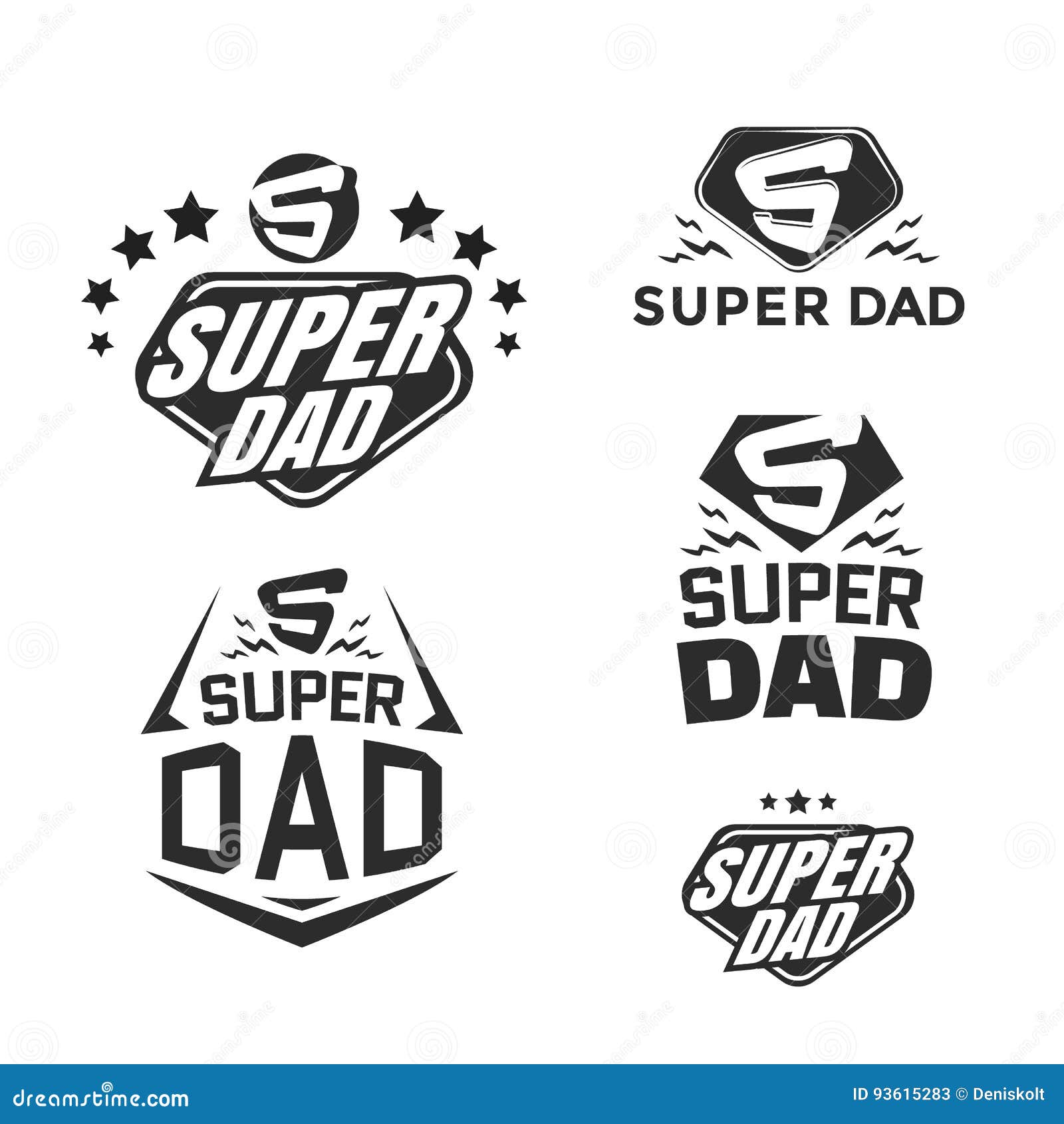 super dad emblems