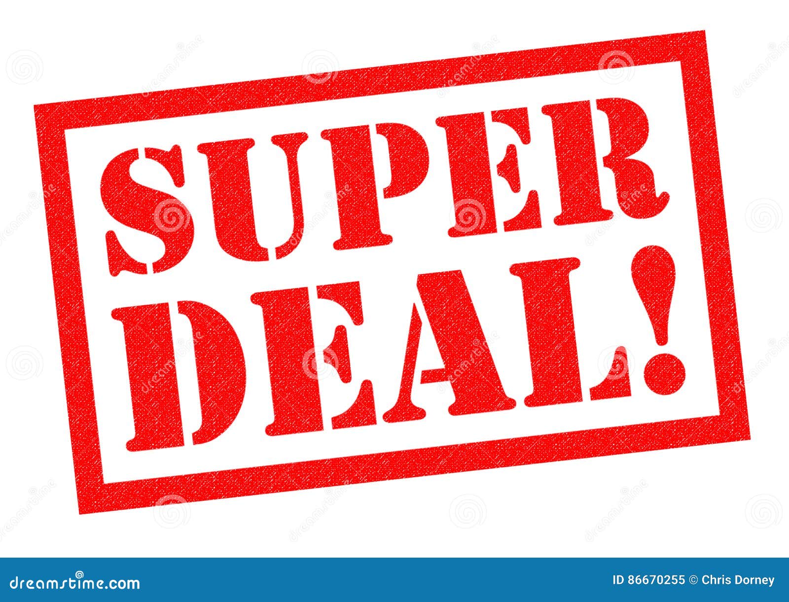 SUPER DEAL! stock illustration. Illustration of deals 86670255