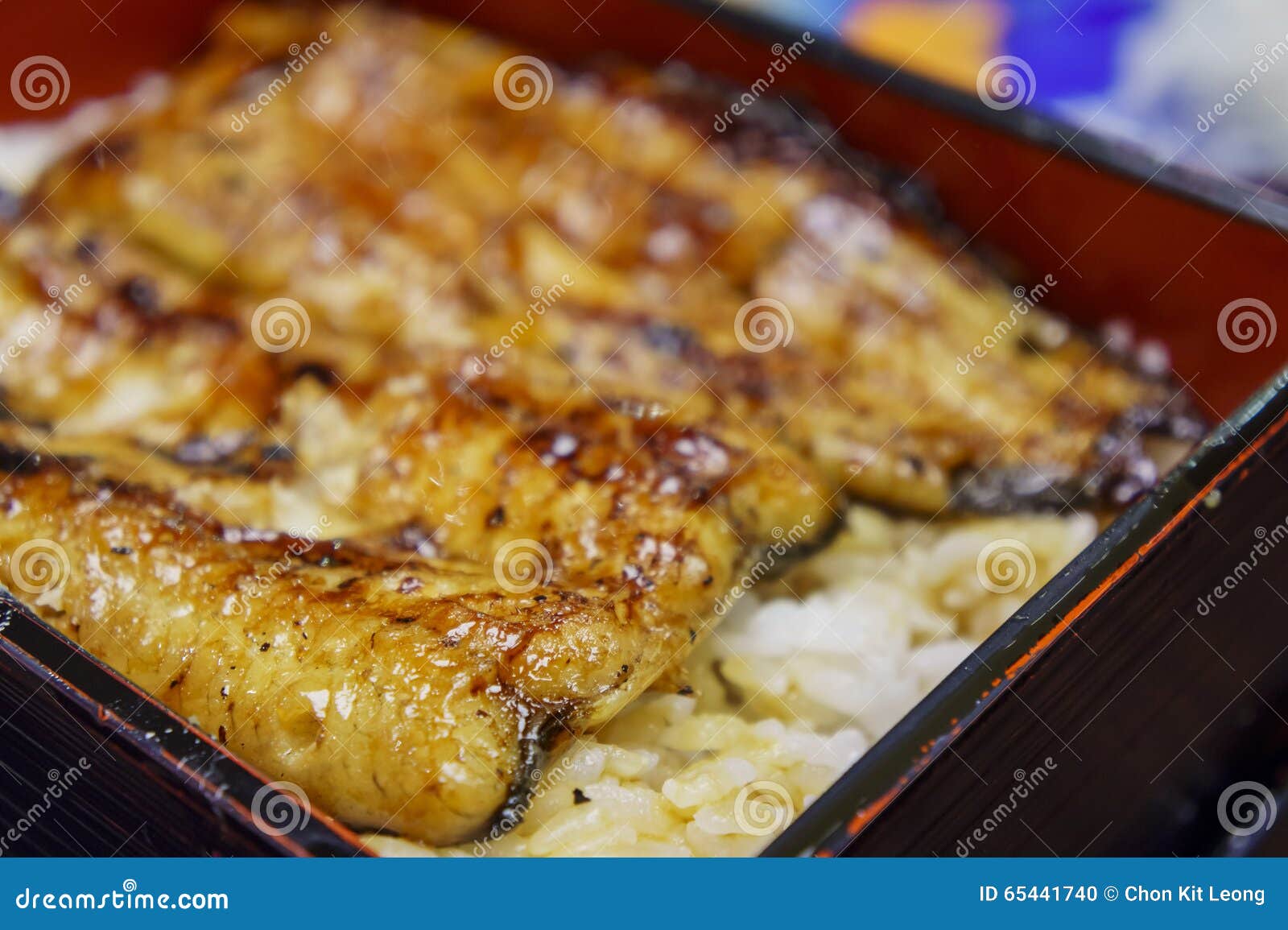 Super Delicious Grill Eel Fish Lunch Box Stock Photo Image of grill