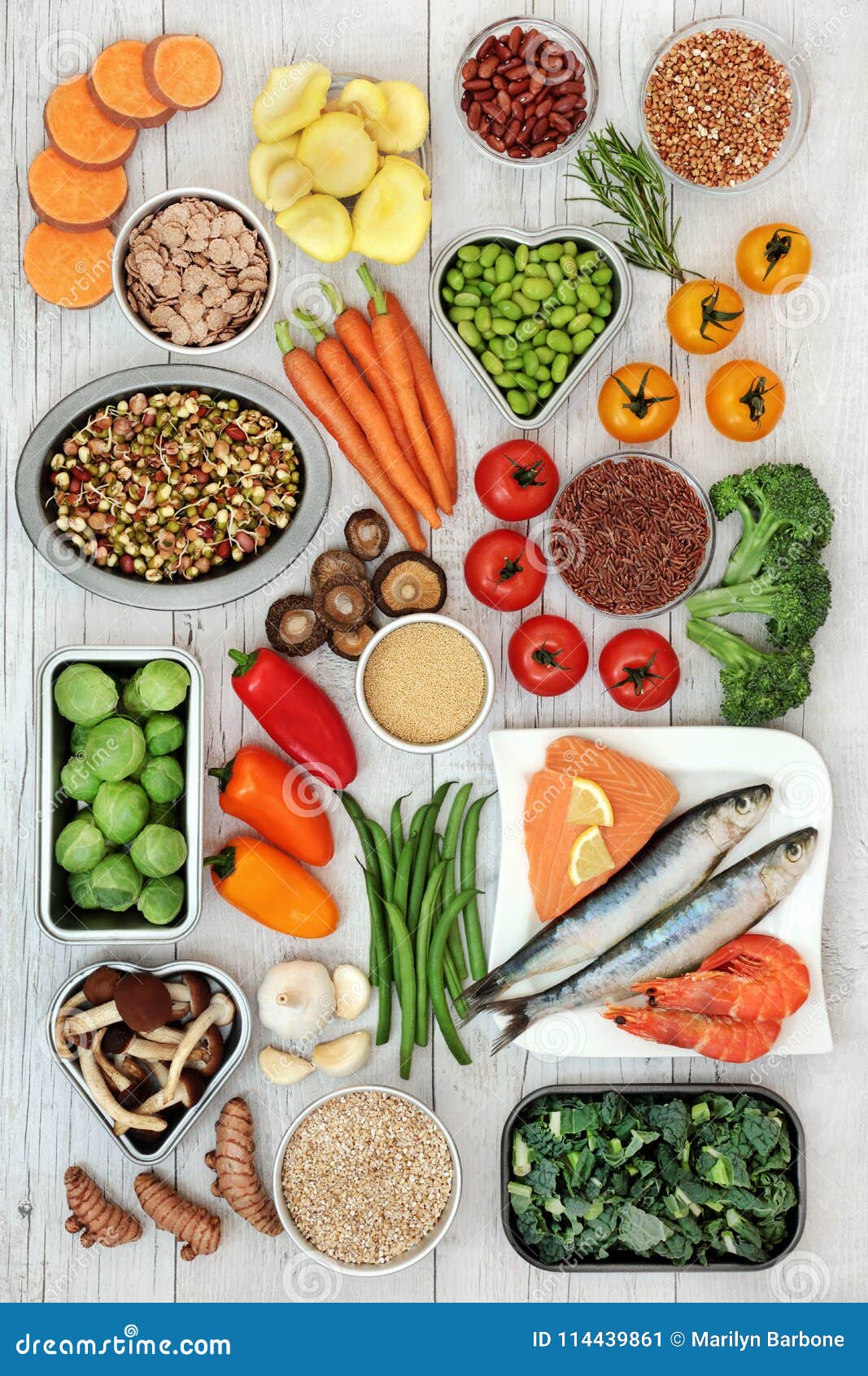 Super Food For A Healthy Lifestyle Stock Image Image Of Fresh